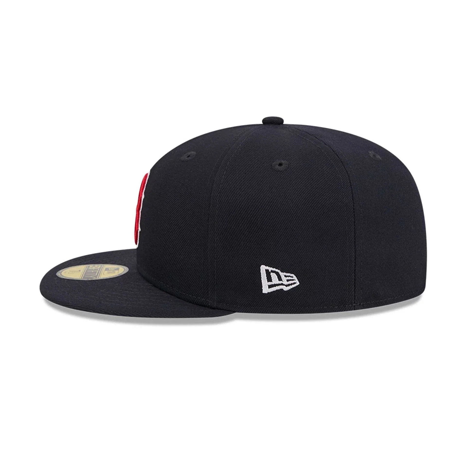 Boston Red Sox Vanson X MLB Navy 59FIFTY Fitted Cap - Image 6