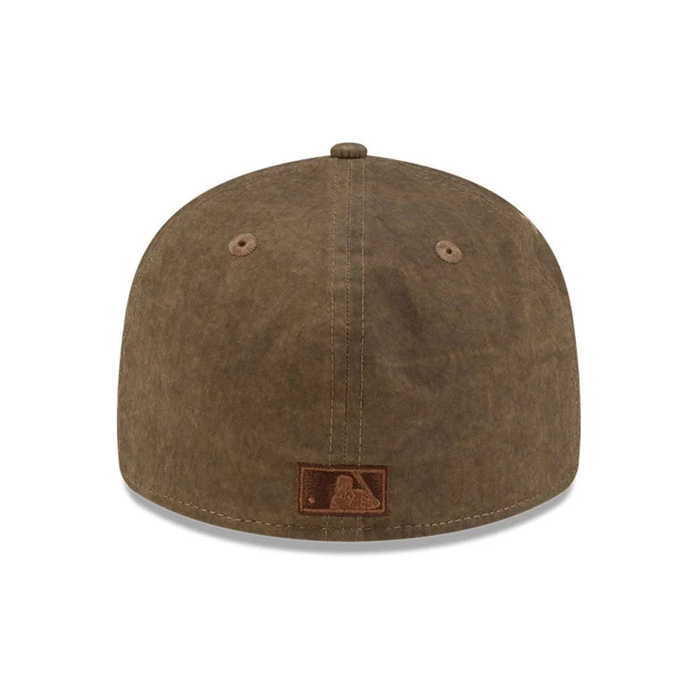 Brooklyn Dodgers MLB Open Brown Retro Crown 59FIFTY Fitted Cap - Image 7
