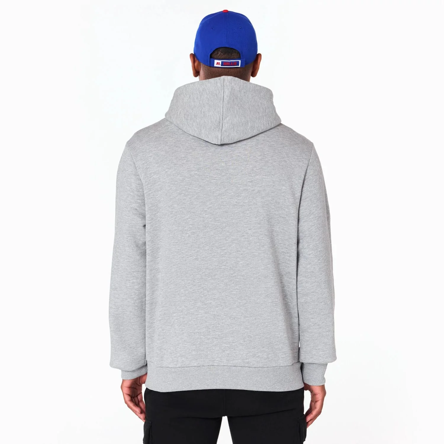 Buffalo Bills NFL Grey Pullover Hoodie - Image 7