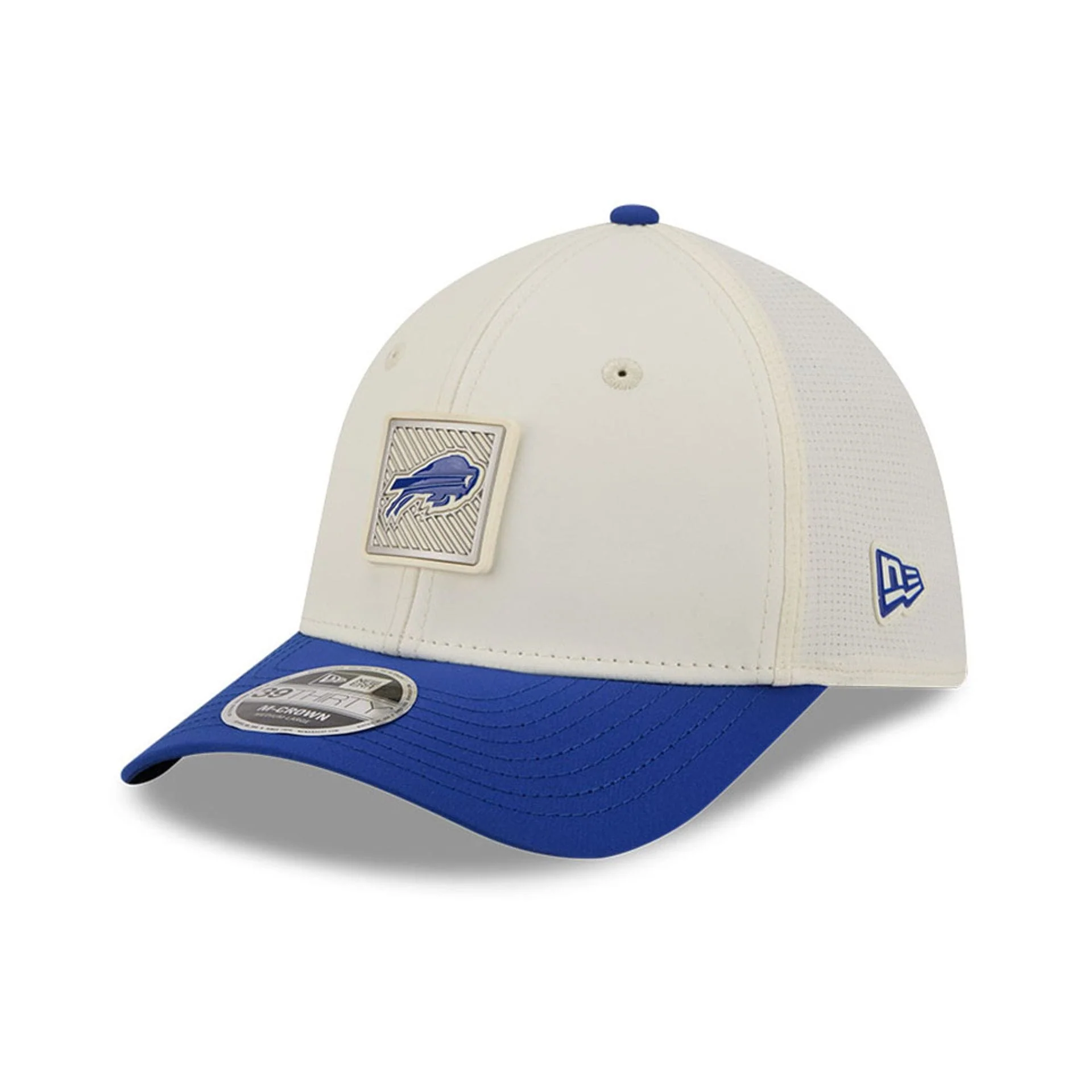 Buffalo Bills NFL Training 2026 White 39THIRTY M-Crown Stretch Fit Cap - Image 3