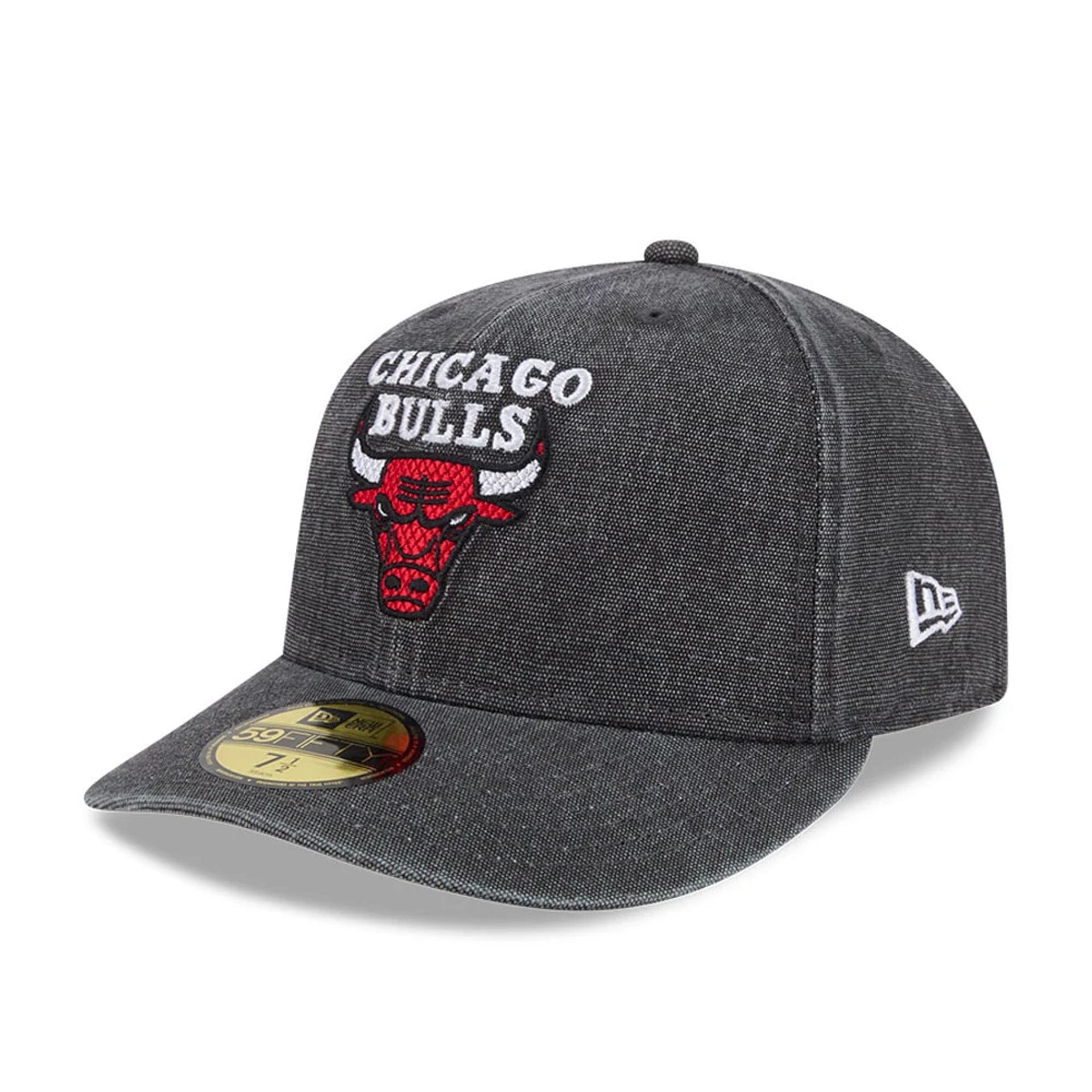 Bulls NBA Hardwood Classic Black 59FIFTY Fitted Cap - Image 4