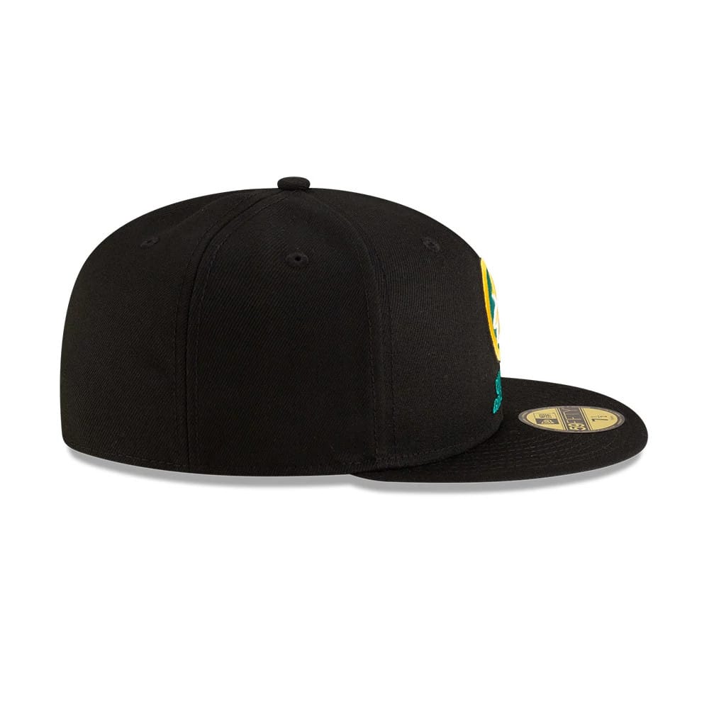 California Golden Seals NHL Basic Black 59FIFTY Fitted Cap - Image 6