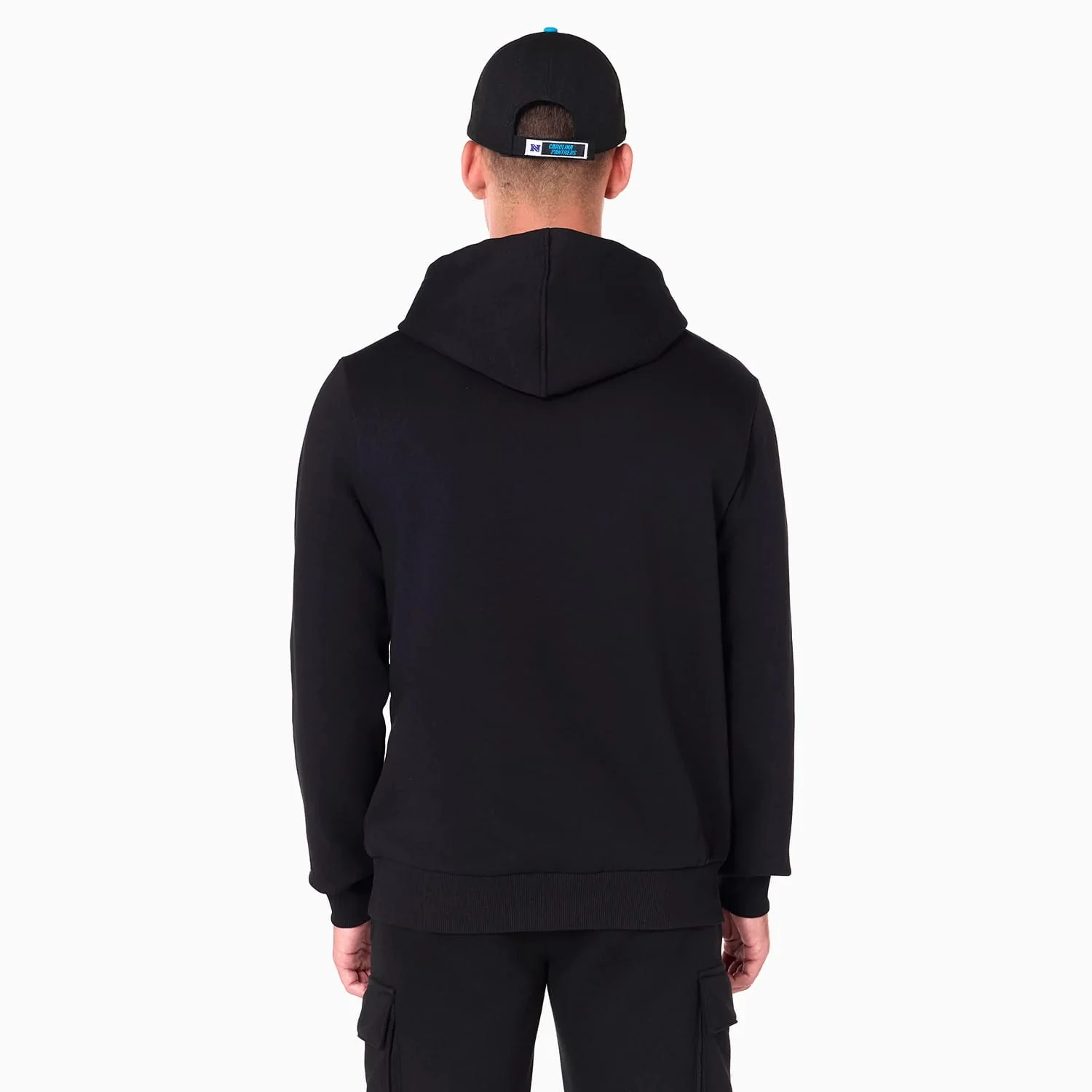 Carolina Panthers NFL Black Pullover Hoodie - Image 7