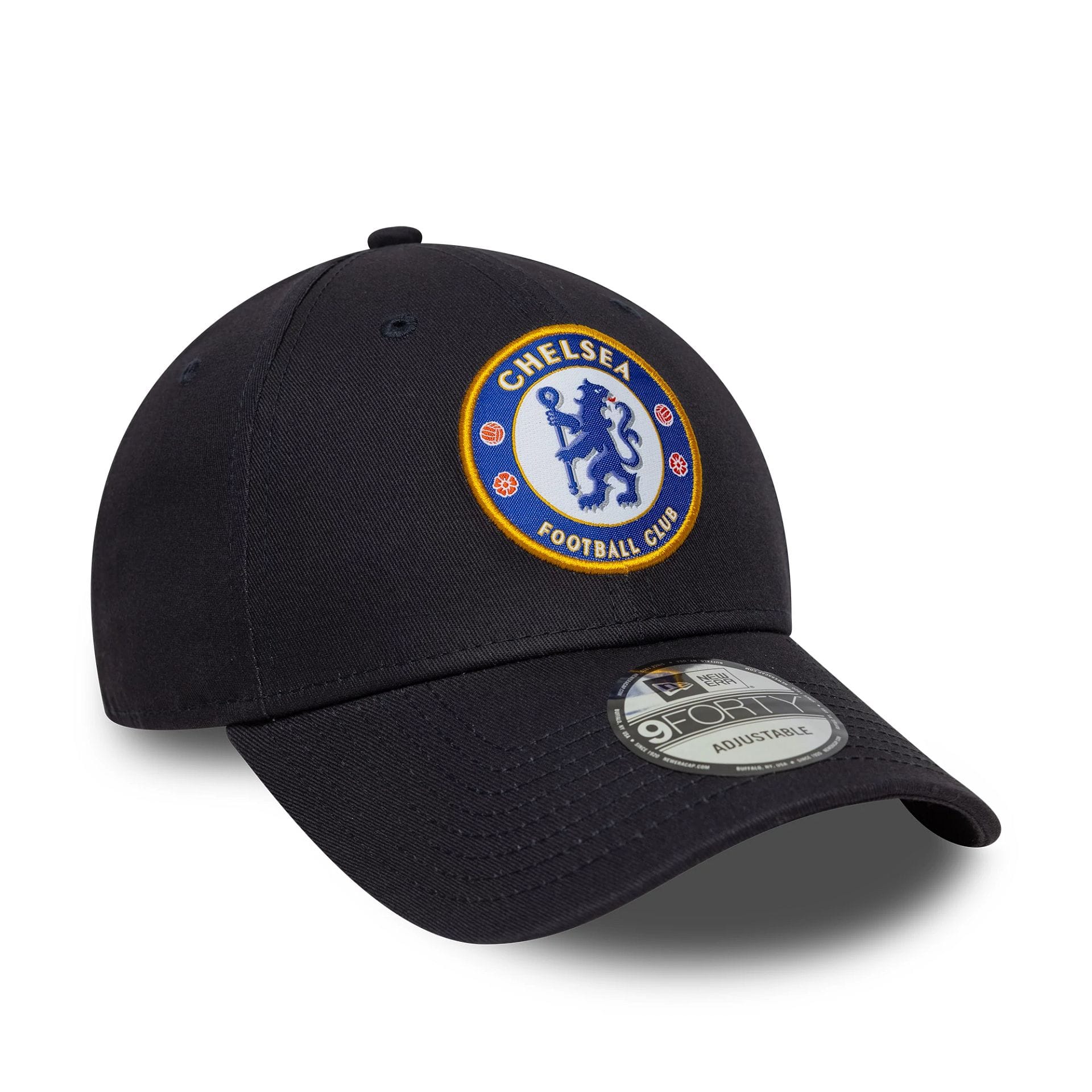 Chelsea FC Lion Crest Core Navy 9FORTY Cap - Image 3