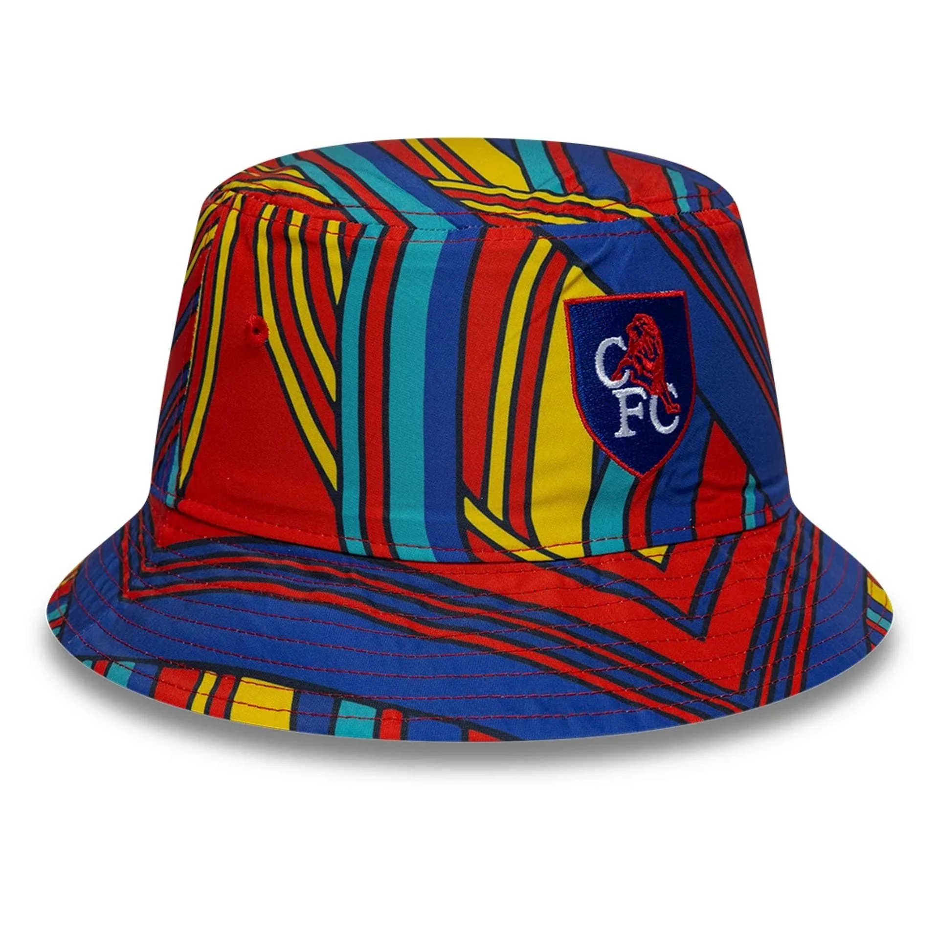 Chelsea FC Retro Goal Keeper Navy Reversible Bucket Hat - Image 3