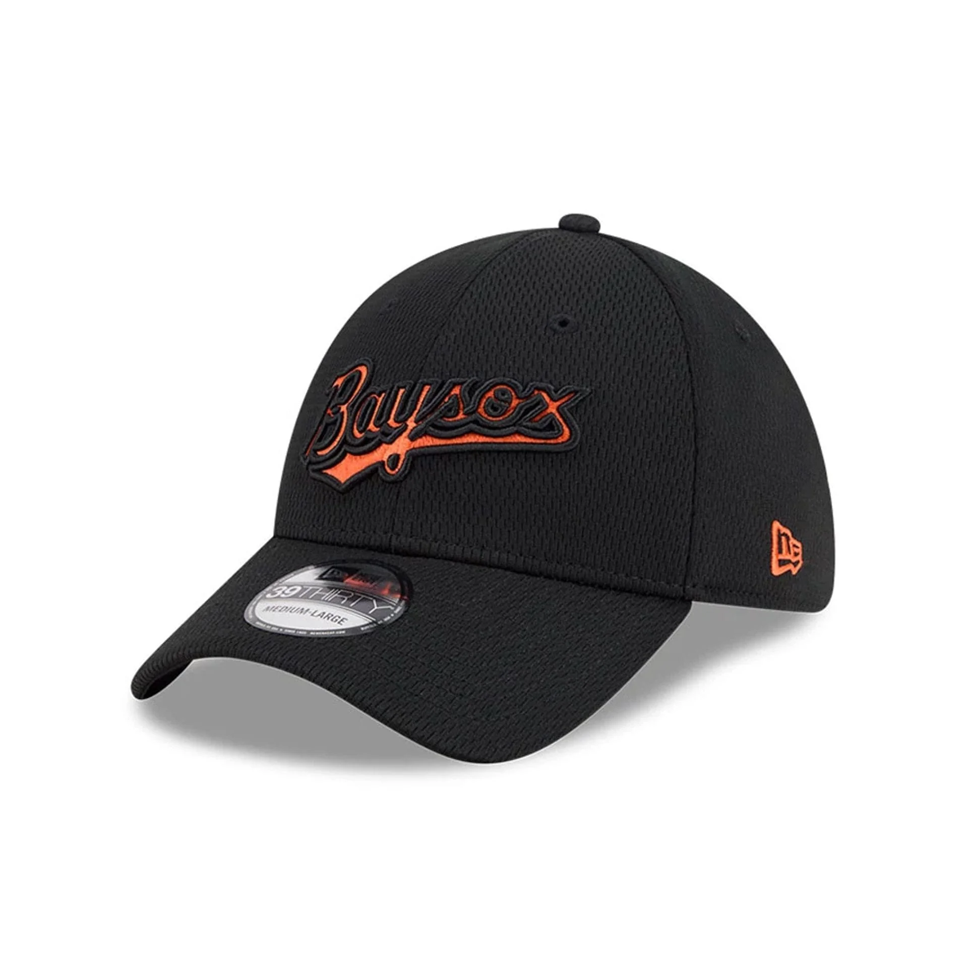 Chesapeake Baysox MiLB Batting Practice Black 39THIRTY Stretch Fit Cap