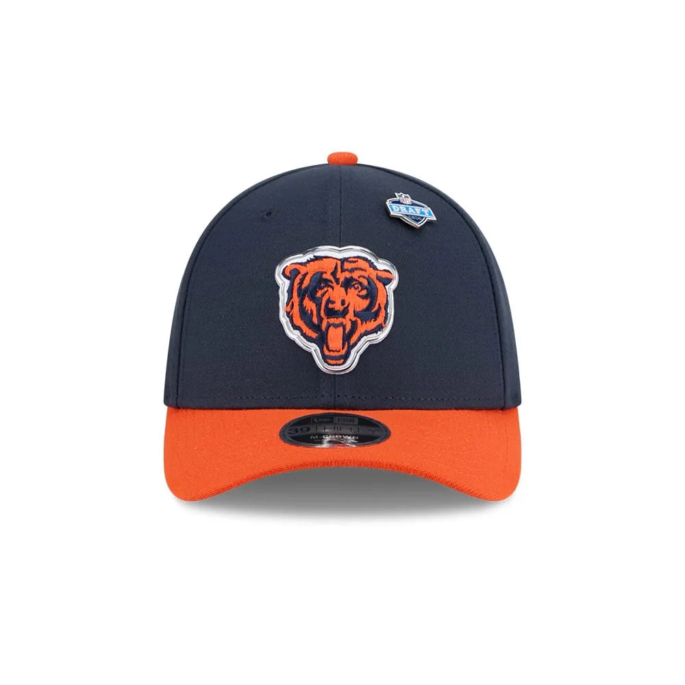 Chicago Bears NFL Draft 2026 Navy 39THIRTY M-Crown Stretch Fit Cap - Image 2