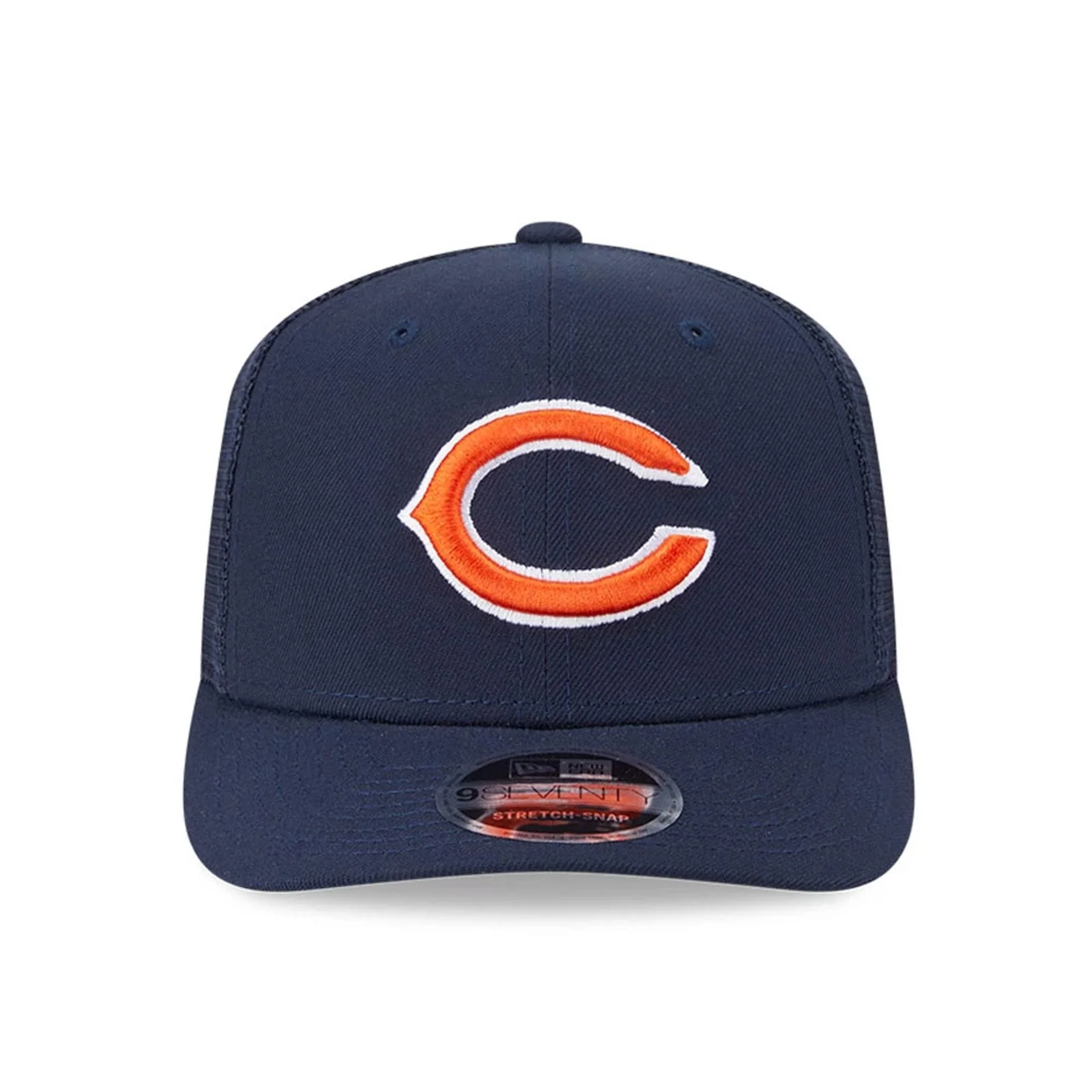 Chicago Bears NFL Evergreen Navy 9SEVENTY Stretch Snap Adjustable Cap - Image 3