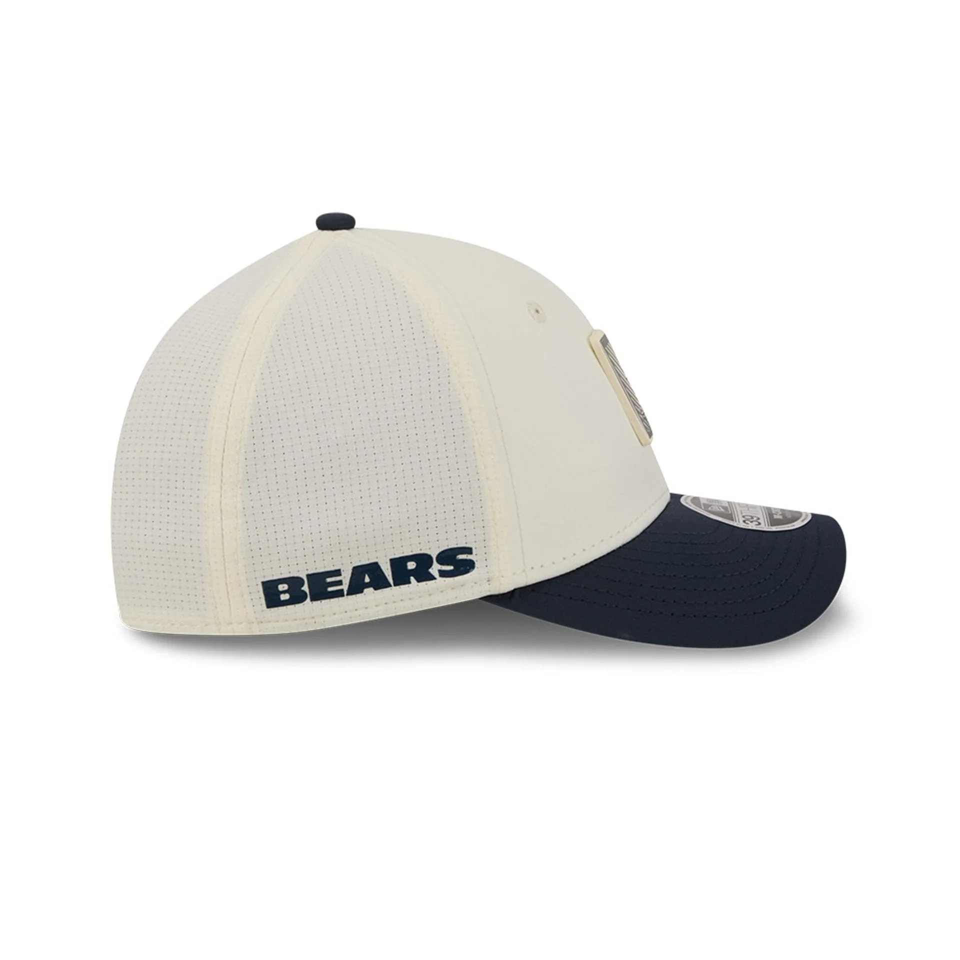 Chicago Bears NFL Training 2026 White 39THIRTY M-Crown Stretch Fit Cap - Image 4