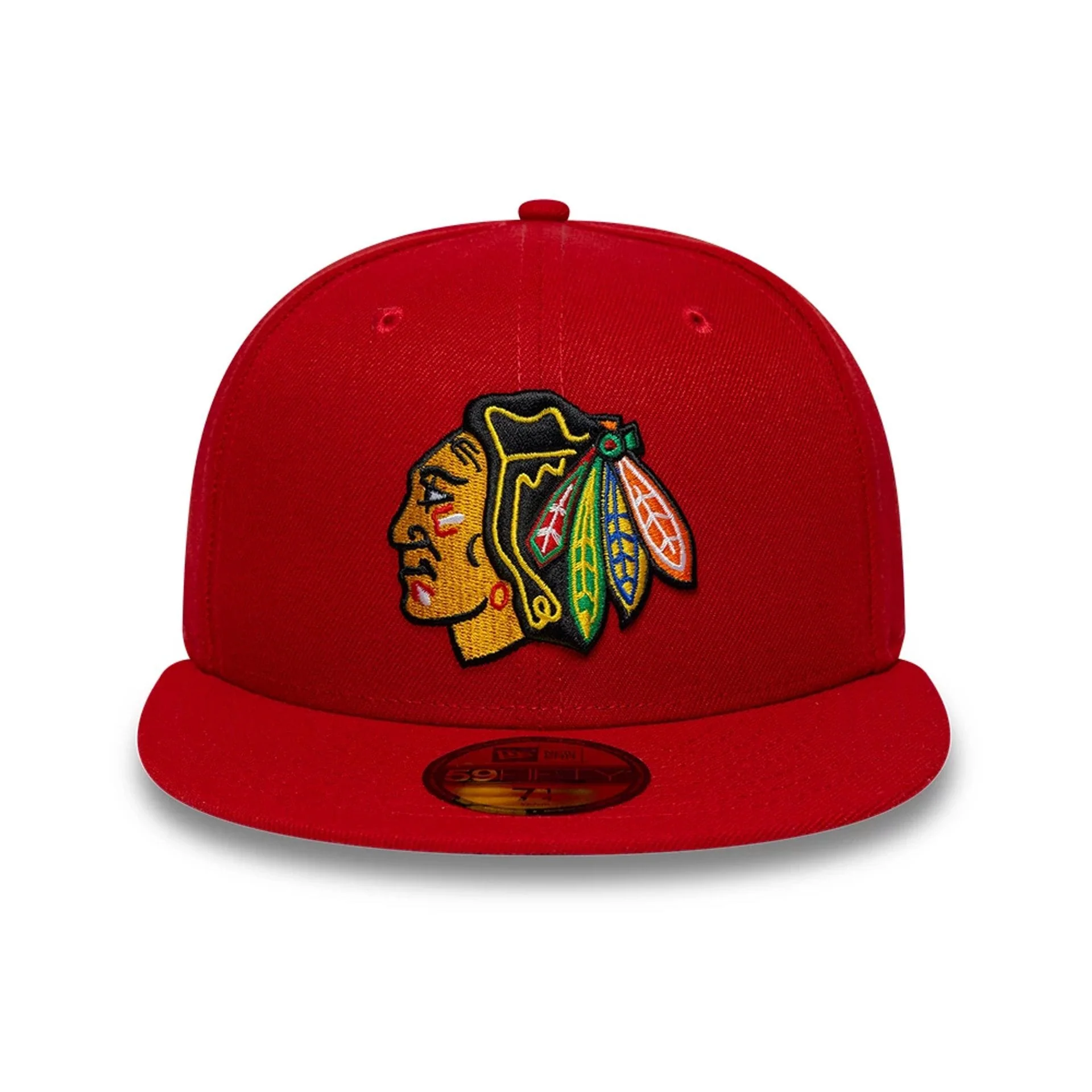 Chicago Blackhawks NHL Basic Red 59FIFTY Fitted Cap - Image 3