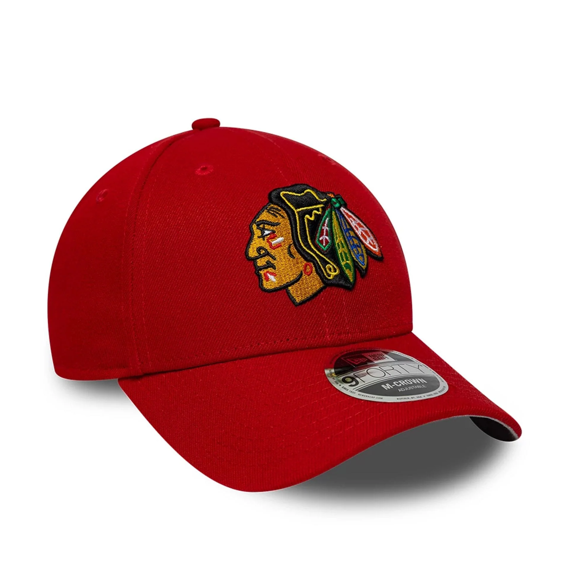 Chicago Blackhawks NHL Team Red 9FORTY M-Crown Adjustable Cap - Image 4