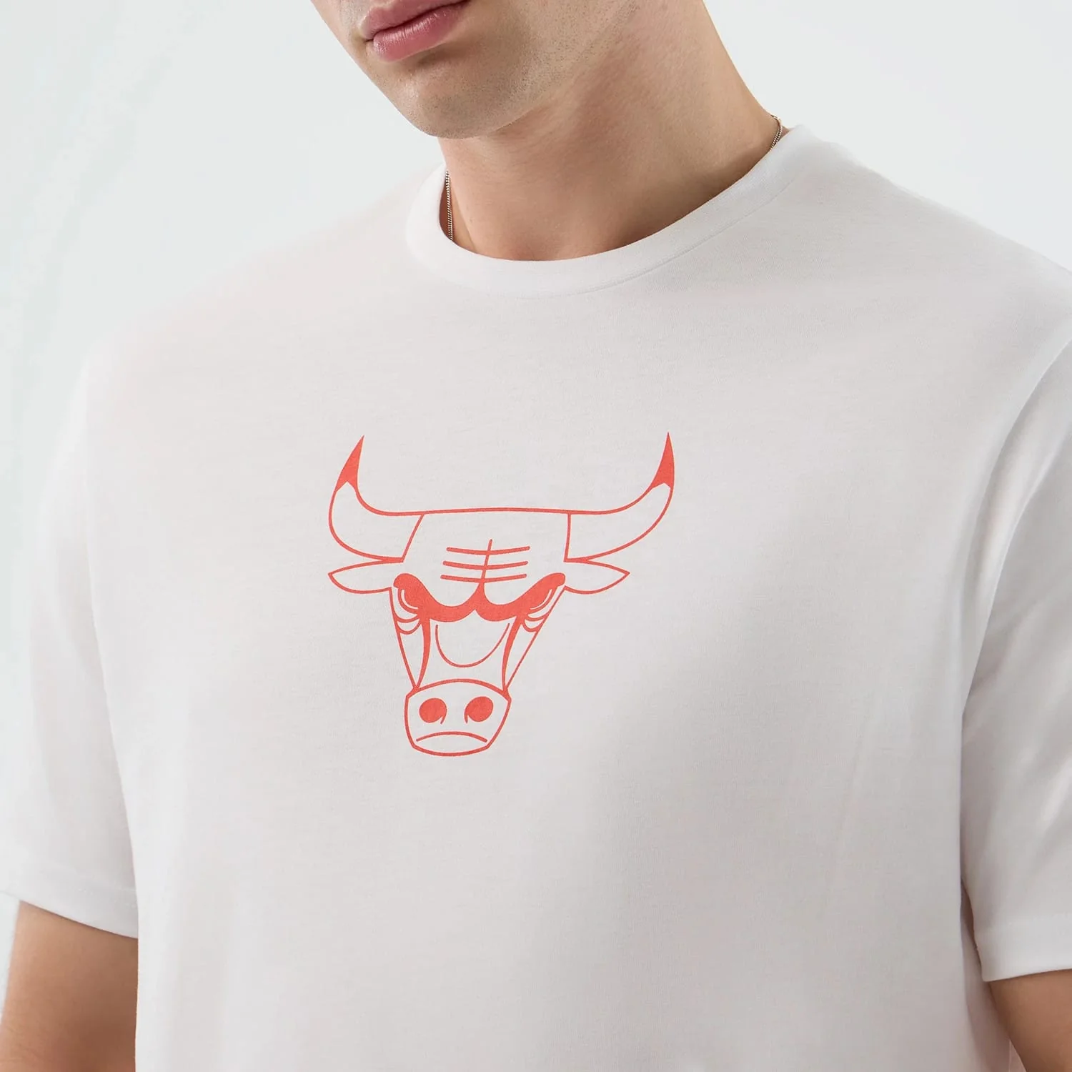 Chicago Bulls NBA Back To School White T-Shirt - Image 4