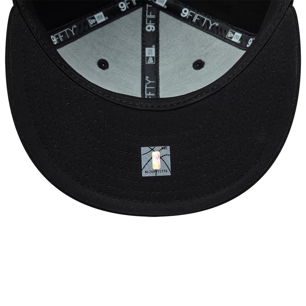 Chicago Bulls NBA Black 9FIFTY Snapback Adjustable Cap - Image 7