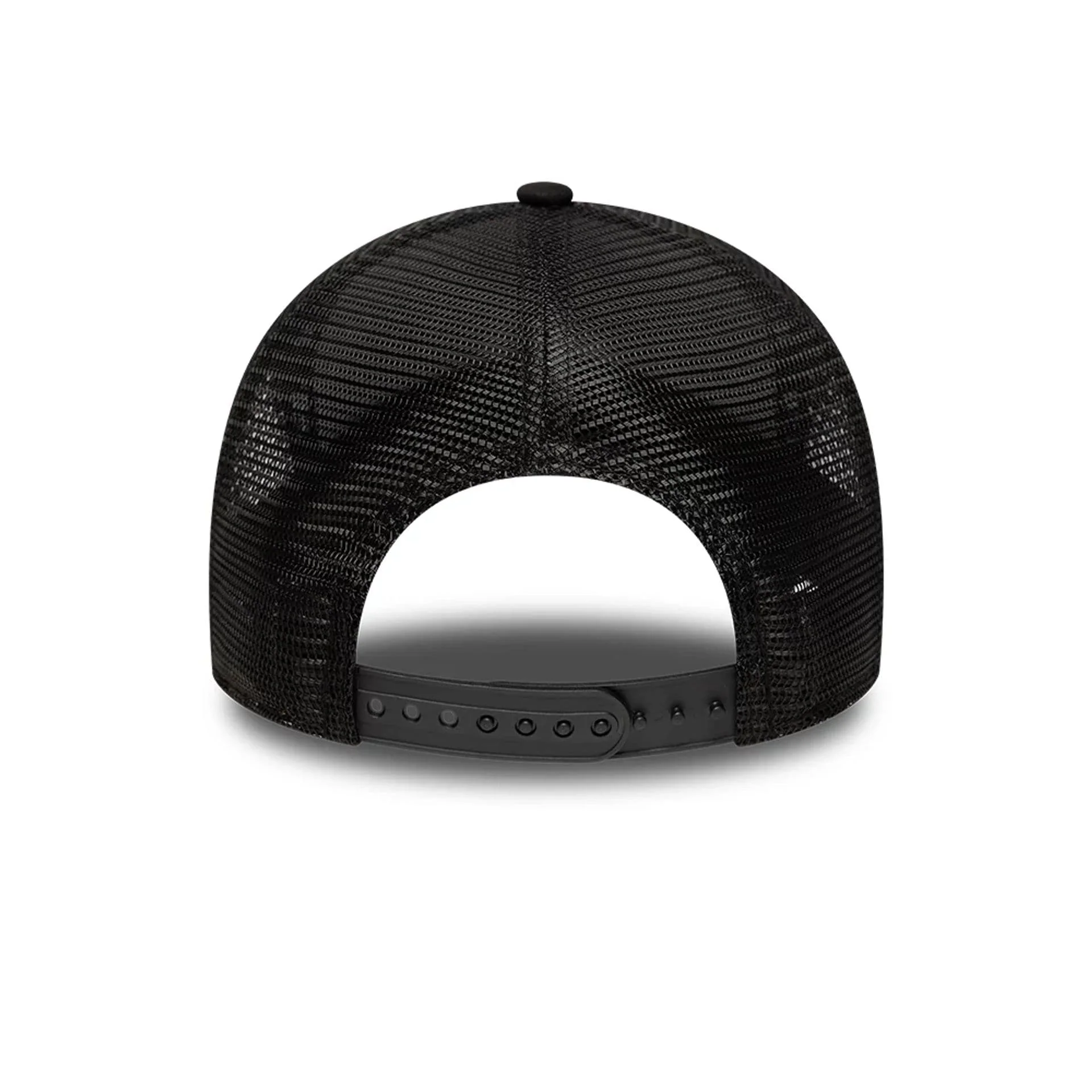 Chicago Bulls NBA Black 9FORTY M-Crown A-Frame Trucker Adjustable Cap - Image 4