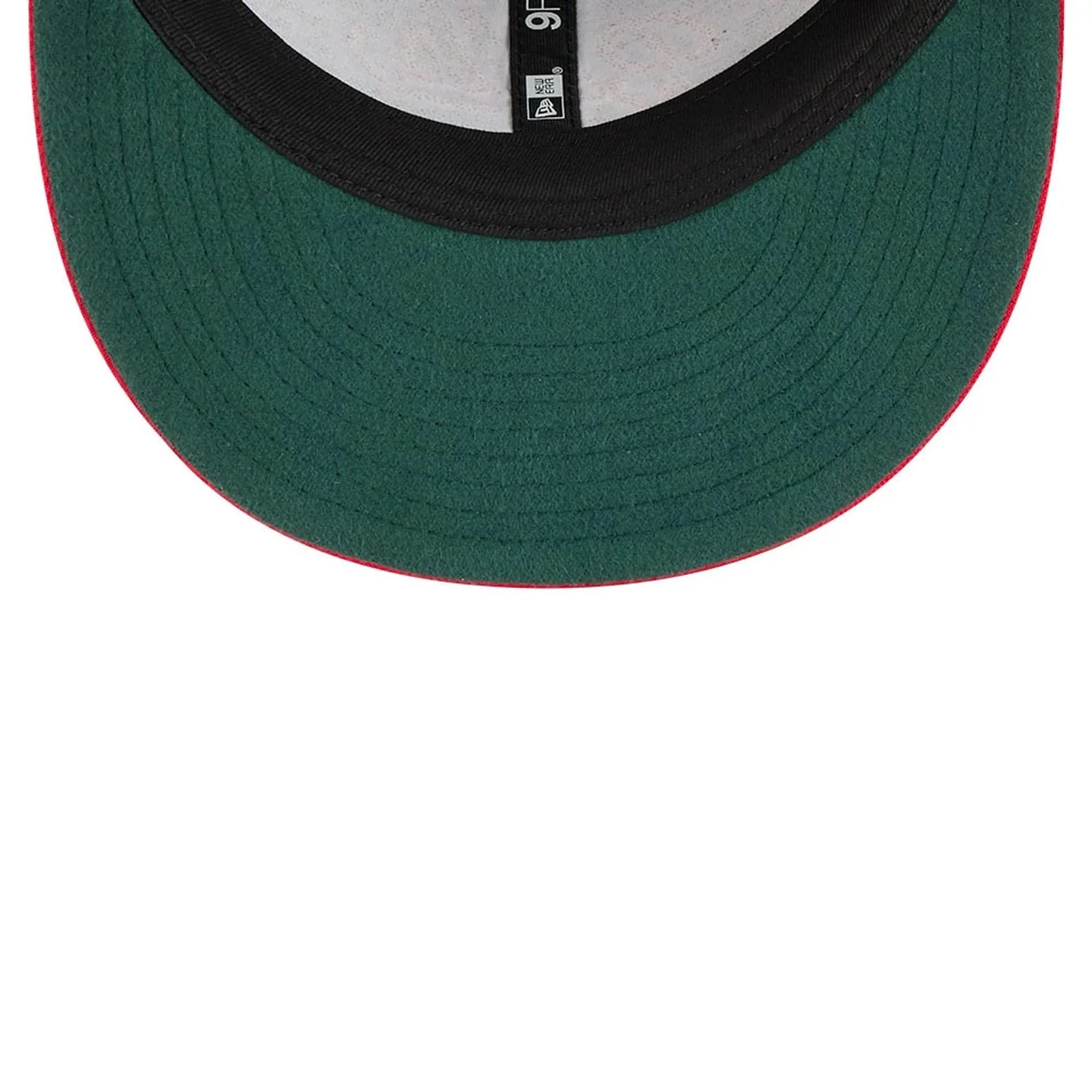Chicago Bulls NBA Chainstitch Script Black Retro Crown 9FIFTY Adjustable Cap - Image 2