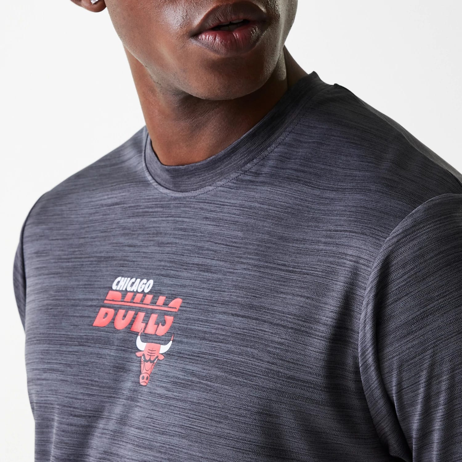 Chicago Bulls NBA Essentials Black T-Shirt - Image 4