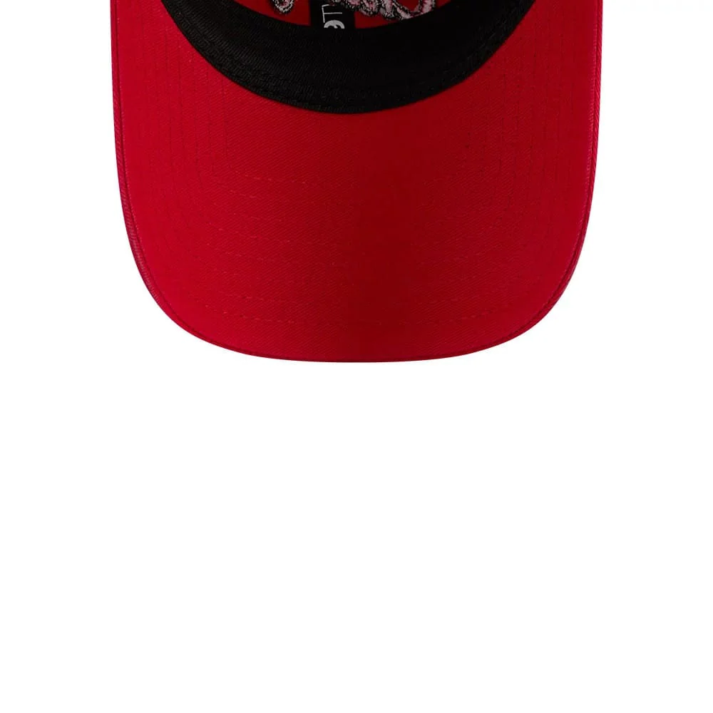 Chicago Bulls NBA Hardwood Classic Red 9TWENTY Adjustable Cap - Image 7