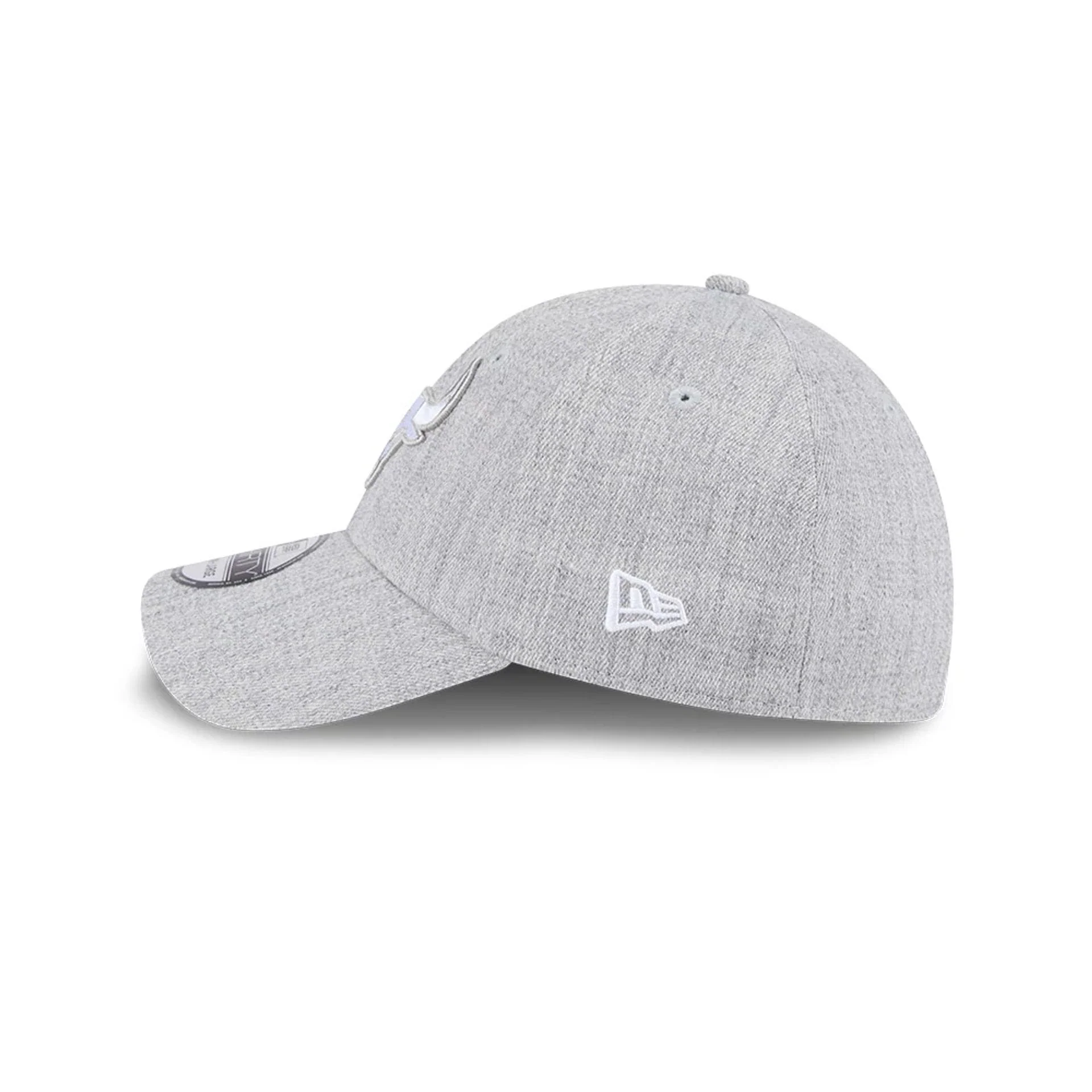 Chicago Bulls NBA Heather Grey 39THIRTY Stretch Fit Cap - Image 4