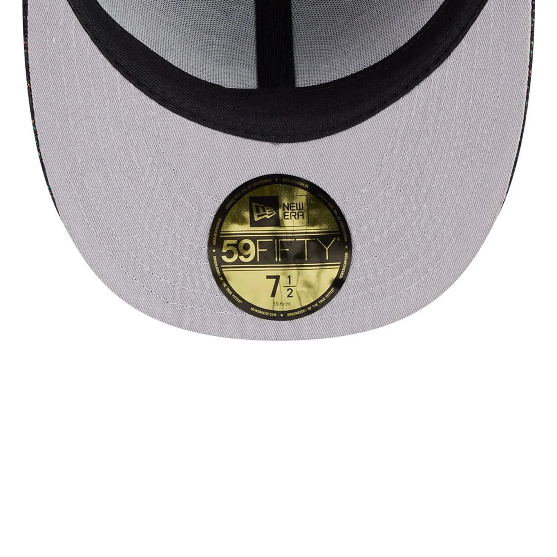 Chicago Bulls NBA Jacquard Chenille Black 59FIFTY Fitted Cap - Image 2