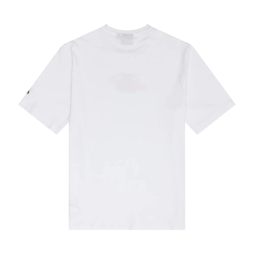 Chicago Bulls NBA Paint Graphic White T-Shirt - Image 2