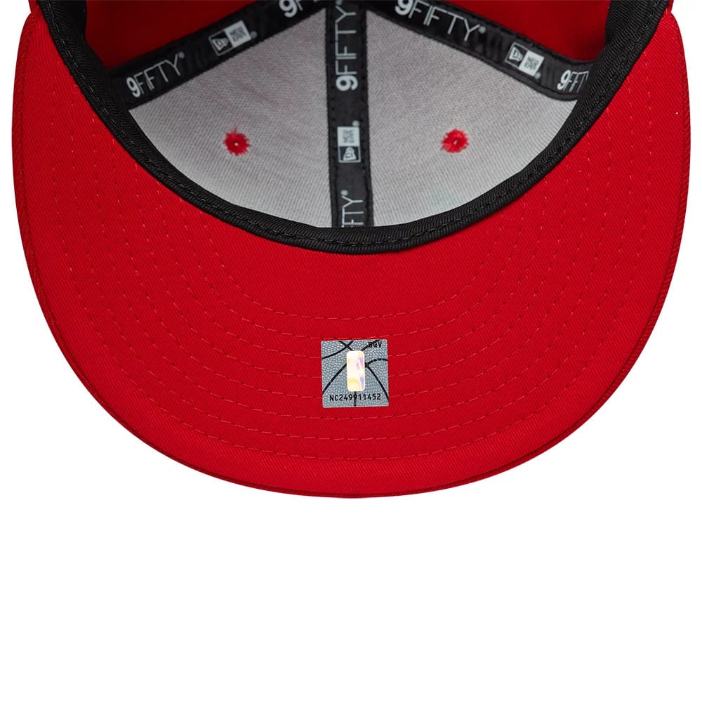 Chicago Bulls NBA Red 9FIFTY Snapback Adjustable Cap - Image 7