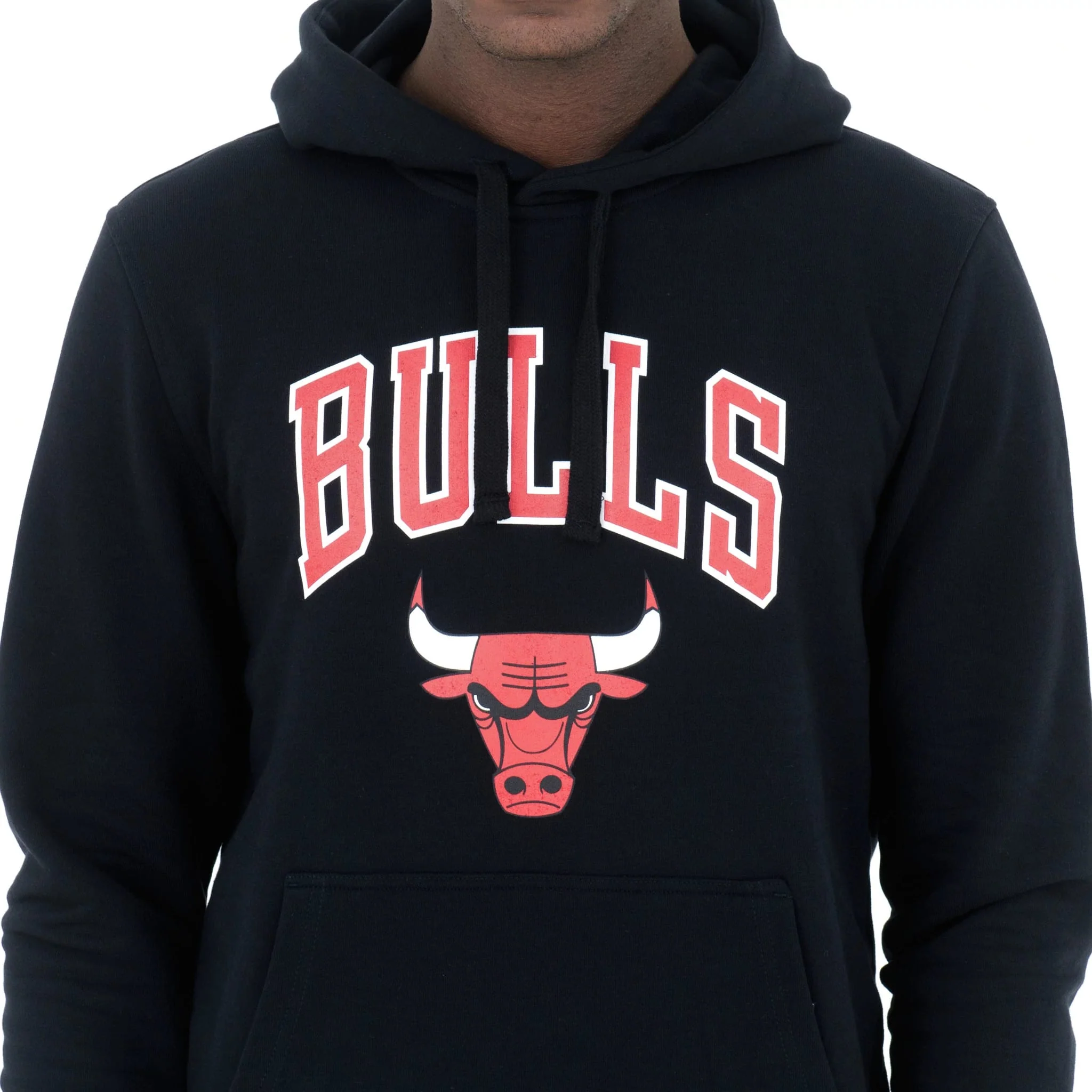 Chicago Bulls NBA Regular Black Pullover Hoodie - Image 3