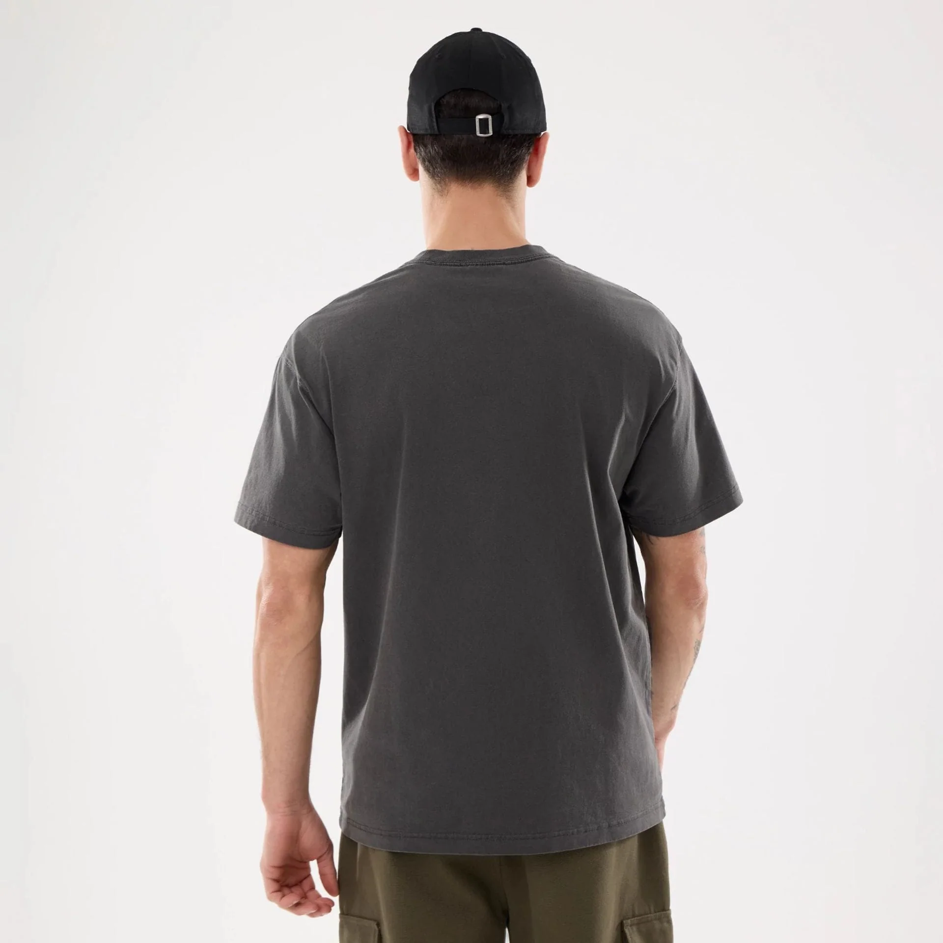 Chicago Bulls NBA Shadow Pop Black T-Shirt - Image 2