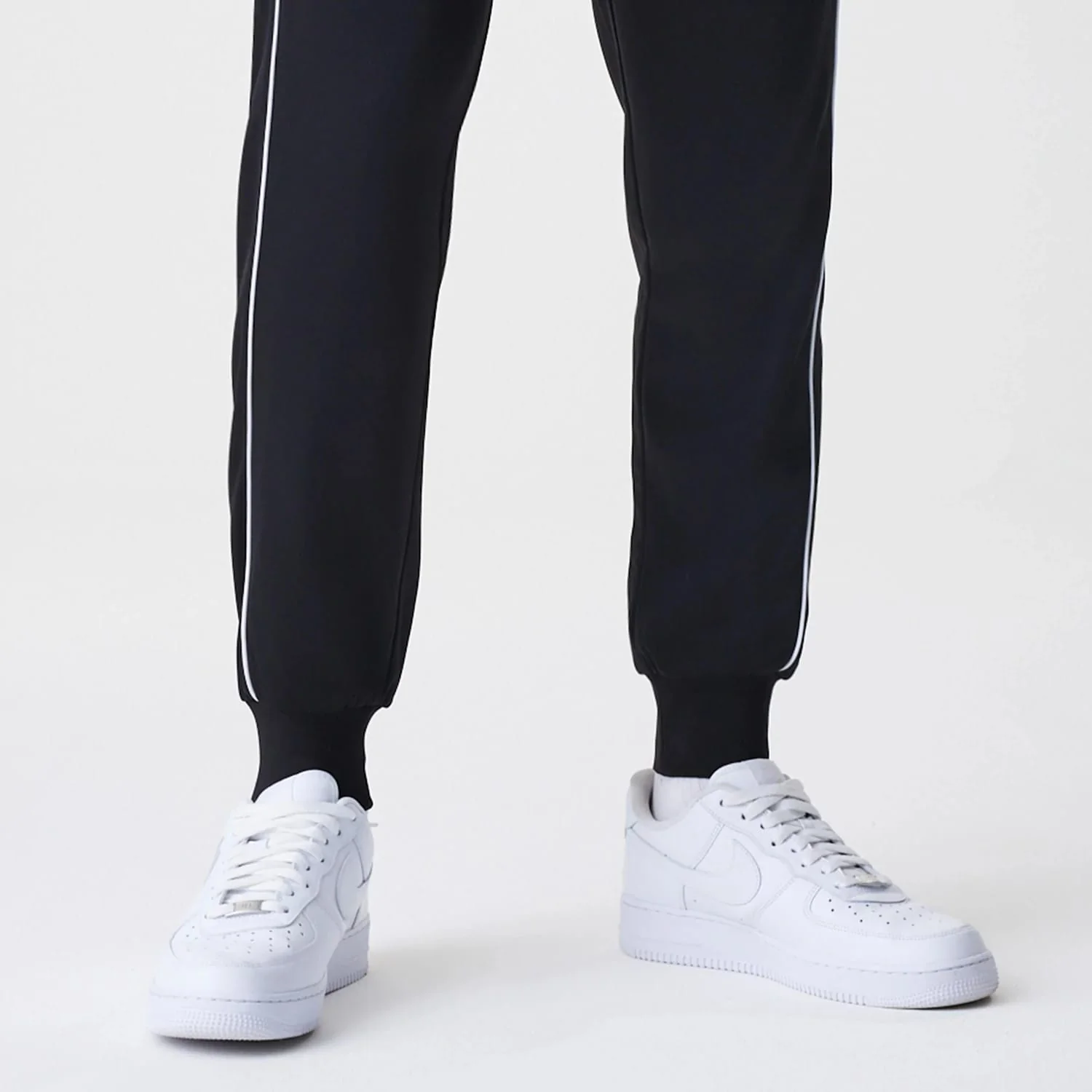 Chicago Bulls NBA Slim Black Track Pants - Image 6