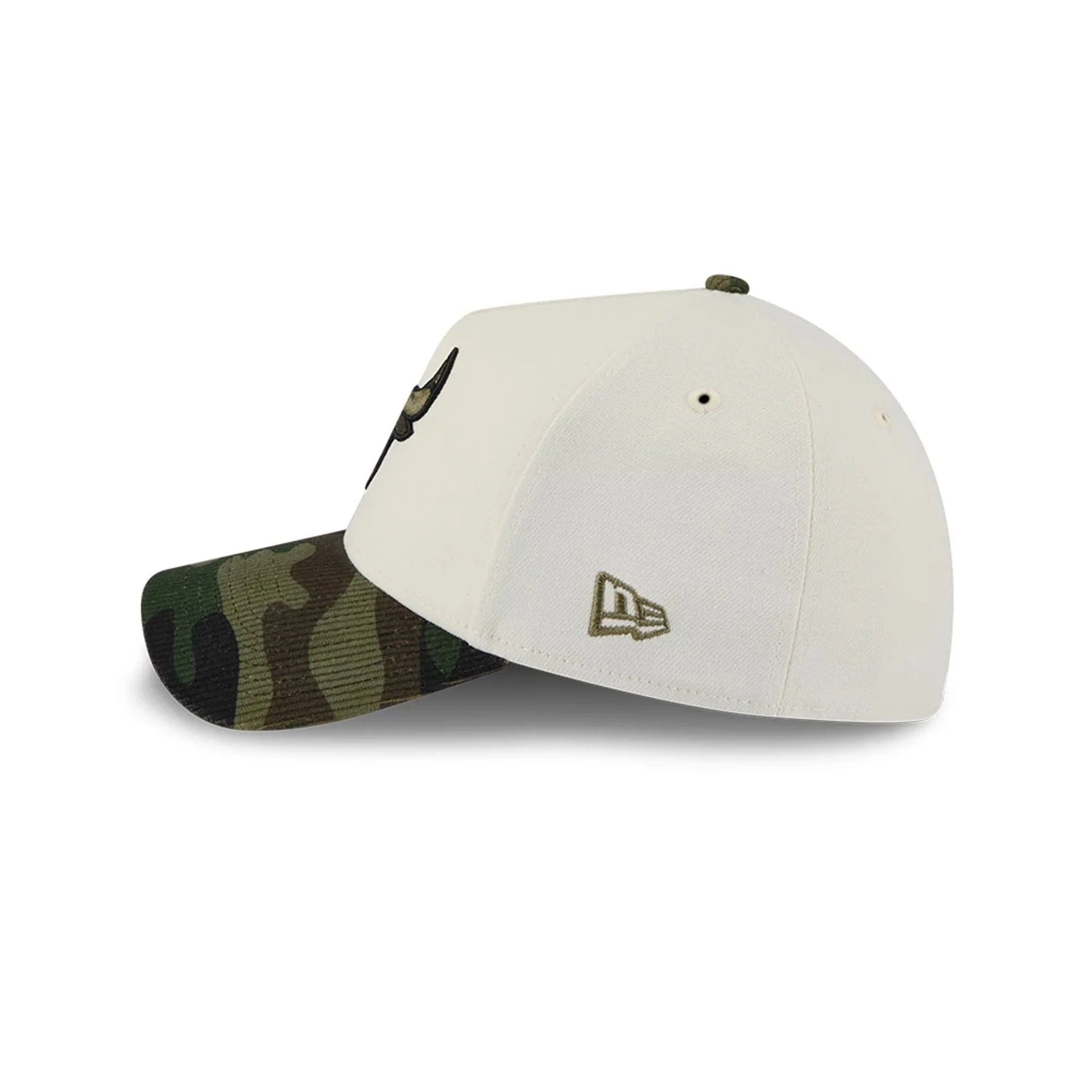 Chicago Bulls NBA White 39THIRTY A-Frame Stretch Fit Cap - Image 5
