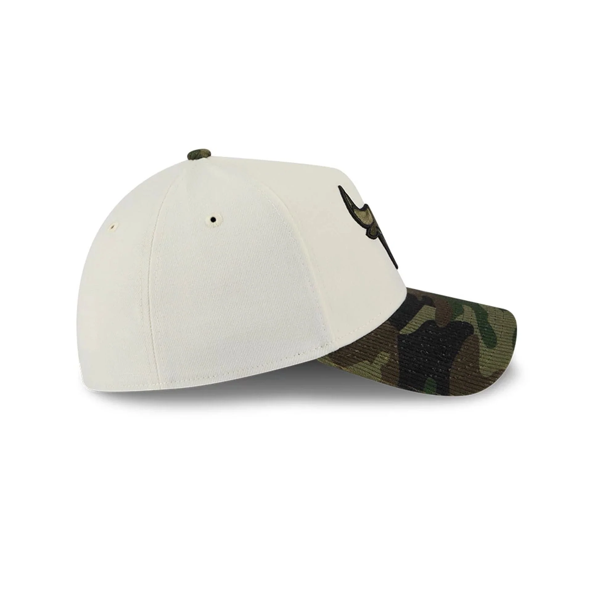 Chicago Bulls NBA White 39THIRTY A-Frame Stretch Fit Cap - Image 6