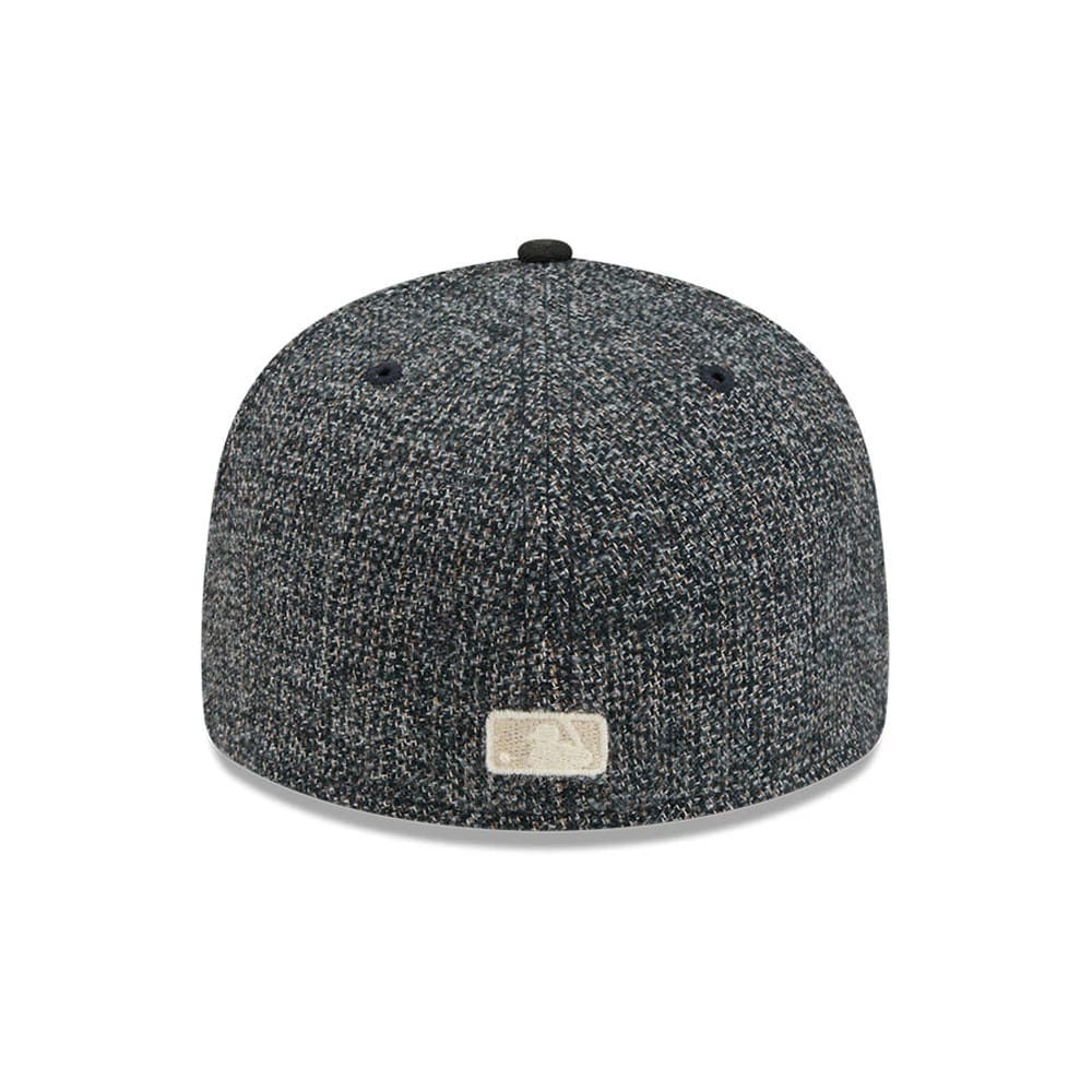 Chicago Cubs MLB Tweedy Cotton Black 59FIFTY Fitted Cap - Image 7