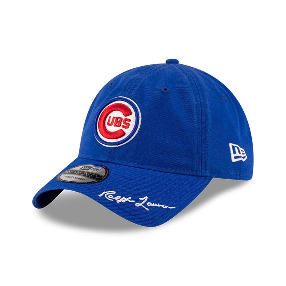 Chicago Cubs Ralph Lauren X MLB Open Blue 9TWENTY Adjustable Cap