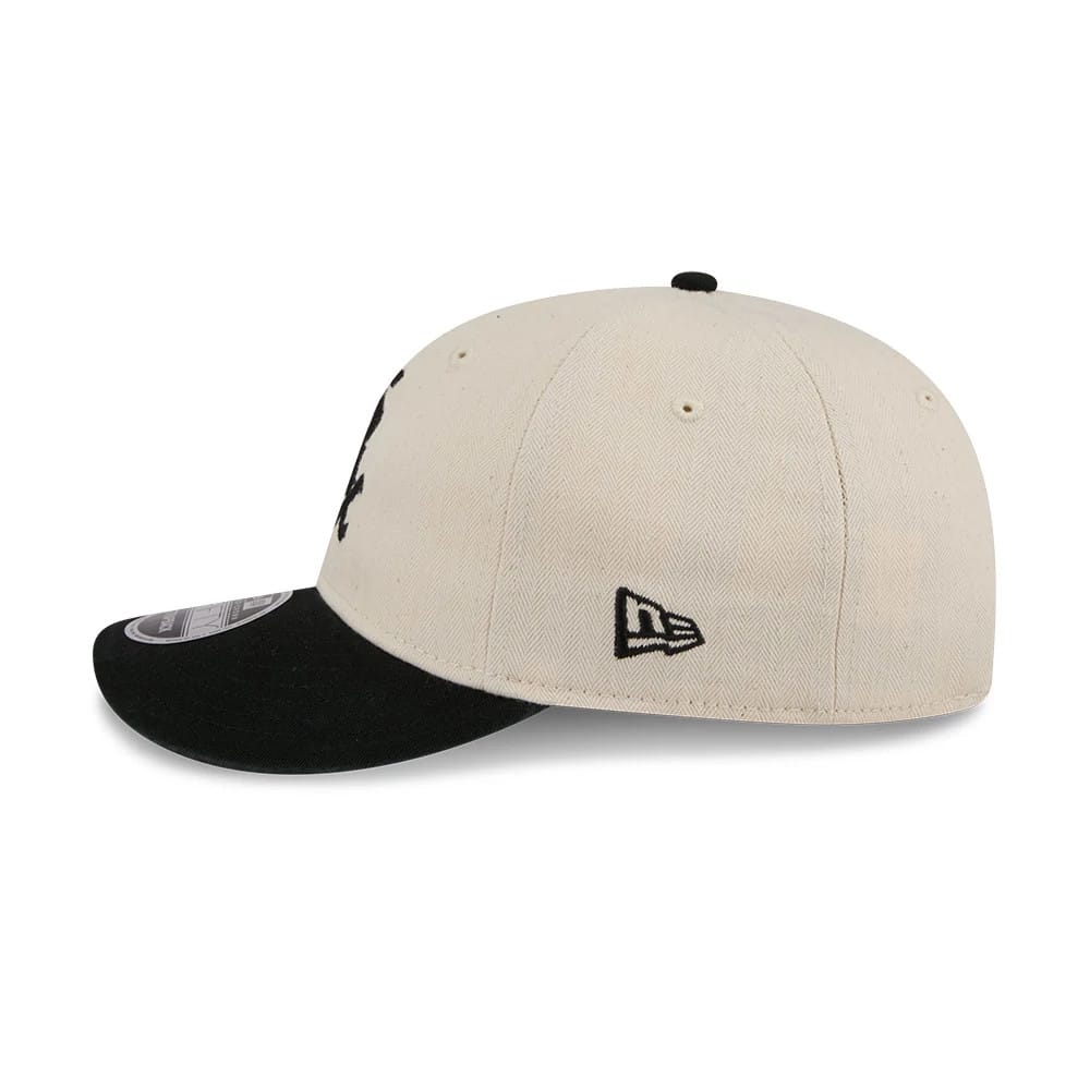 Chicago White Sox MLB Americana Herringbone White Retro Crown 9FIFTY Adjustable Cap - Image 7