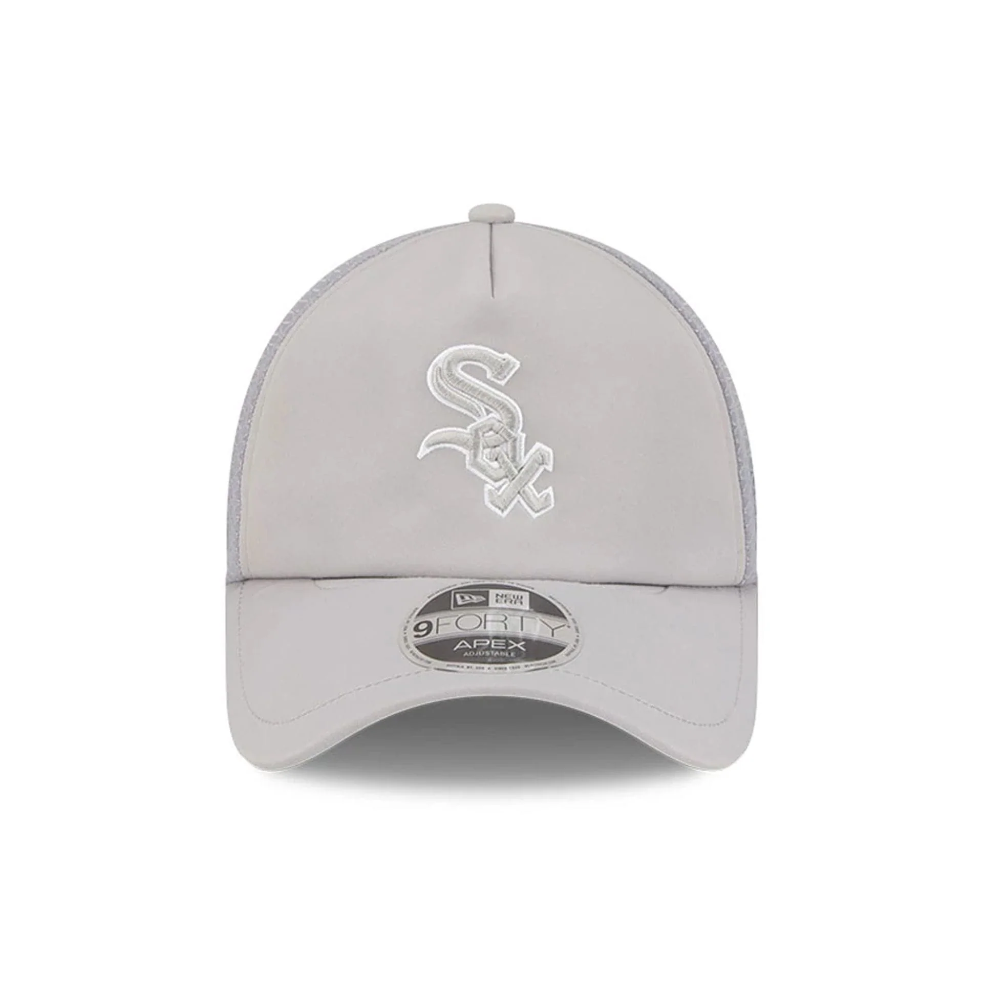 Chicago White Sox MLB Batting Practice 2026 Grey 9FORTY Apex Adjustable Cap - Image 2