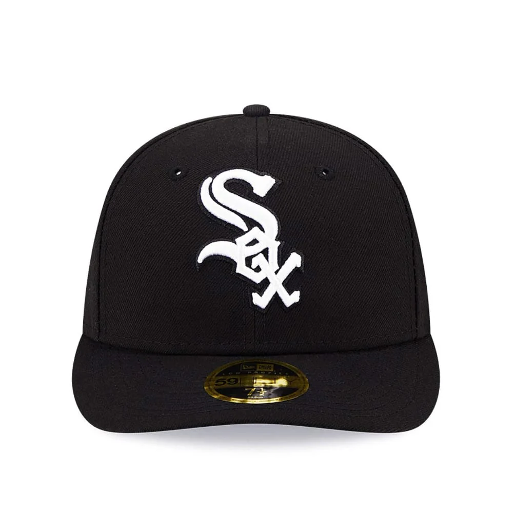 Chicago White Sox MLB Black Low Profile 59FIFTY Fitted Cap - Image 3