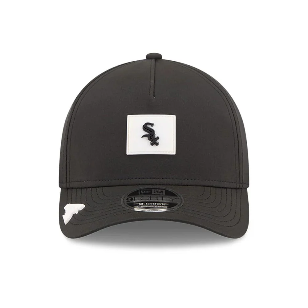Chicago White Sox MLB Clubhouse Black 9FORTY M-Crown A-Frame Adjustable Cap - Image 2