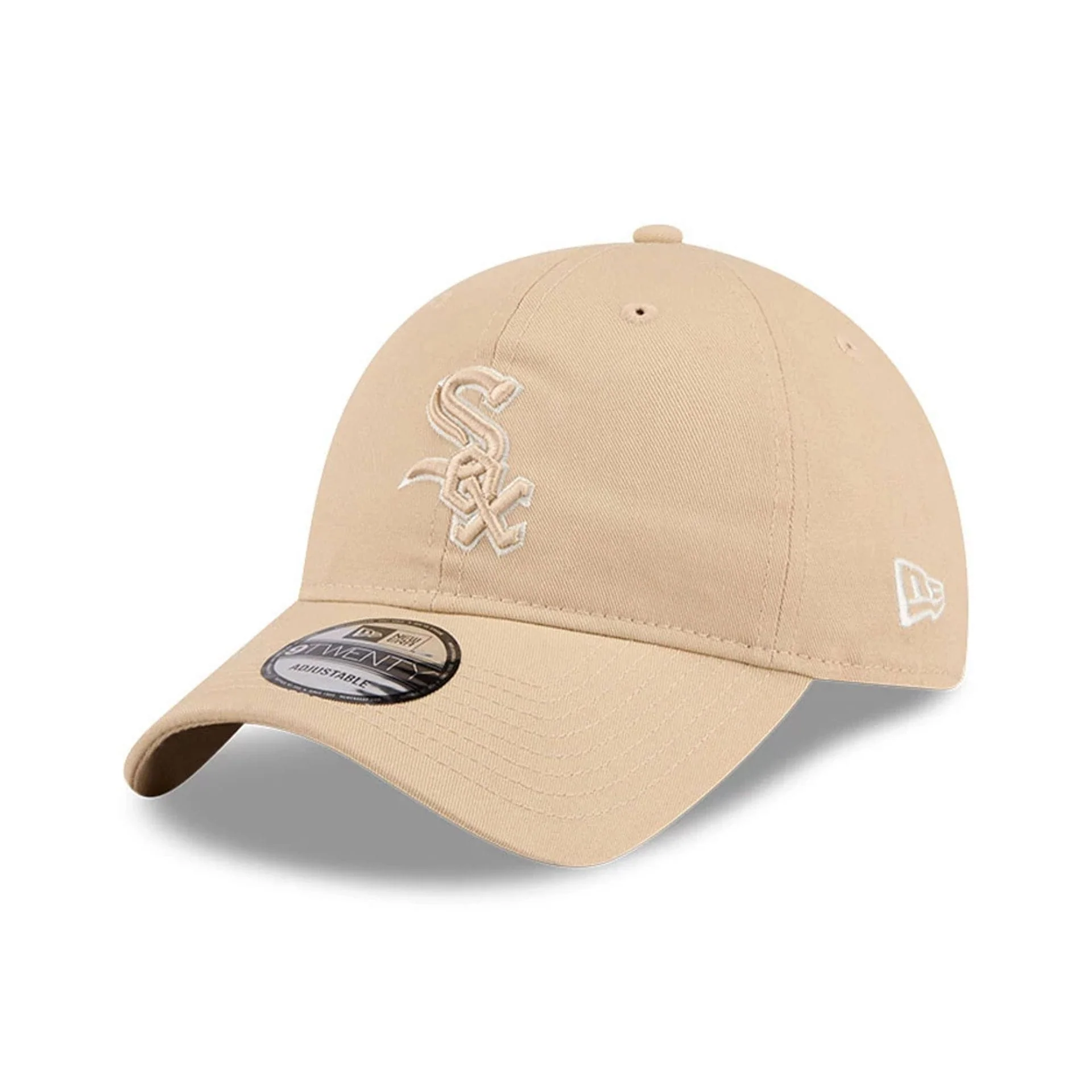 Chicago White Sox MLB Colours Light Beige 9TWENTY Adjustable Cap - Image 3