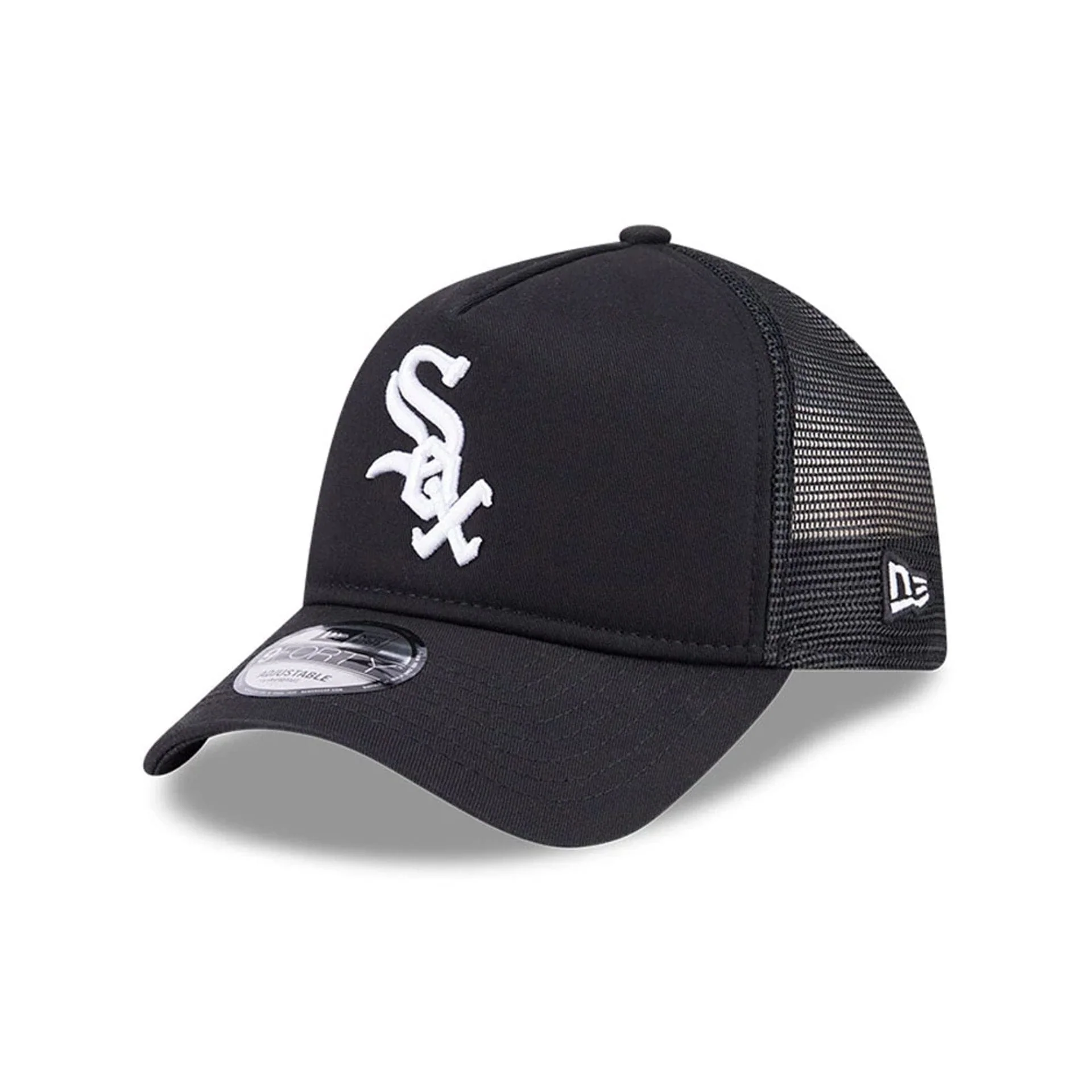 Chicago White Sox MLB Evergreen Black 9FORTY A-Frame Adjustable Cap
