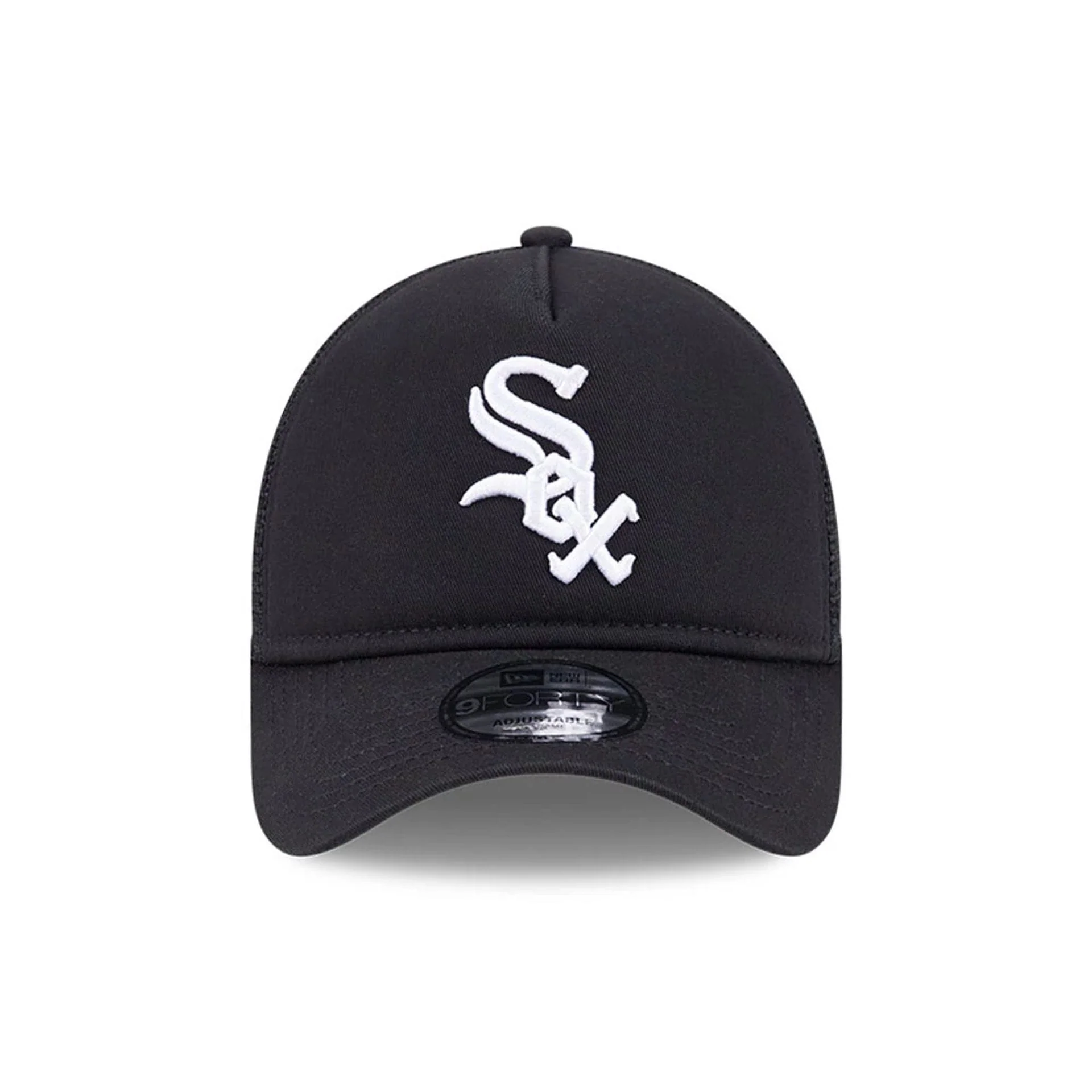 Chicago White Sox MLB Evergreen Black 9FORTY A-Frame Adjustable Cap - Image 2