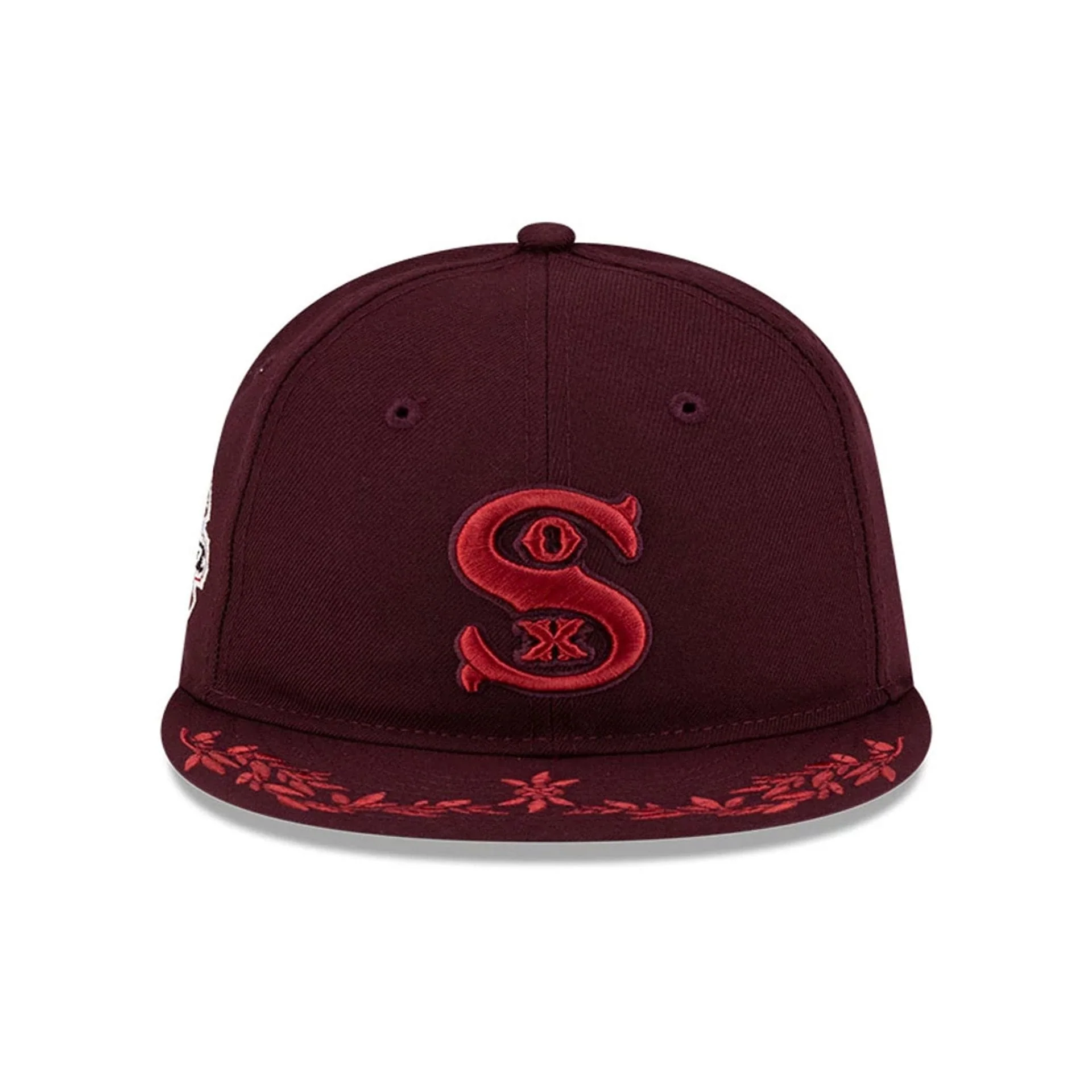 Chicago White Sox MLB Flourishes Purple Retro Crown 9FIFTY Cap - Image 2