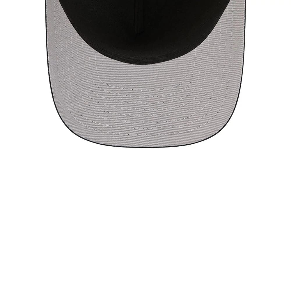Chicago White Sox MLB Grained Black 9FIFTY A-Frame Snapback Adjustable Cap - Image 2