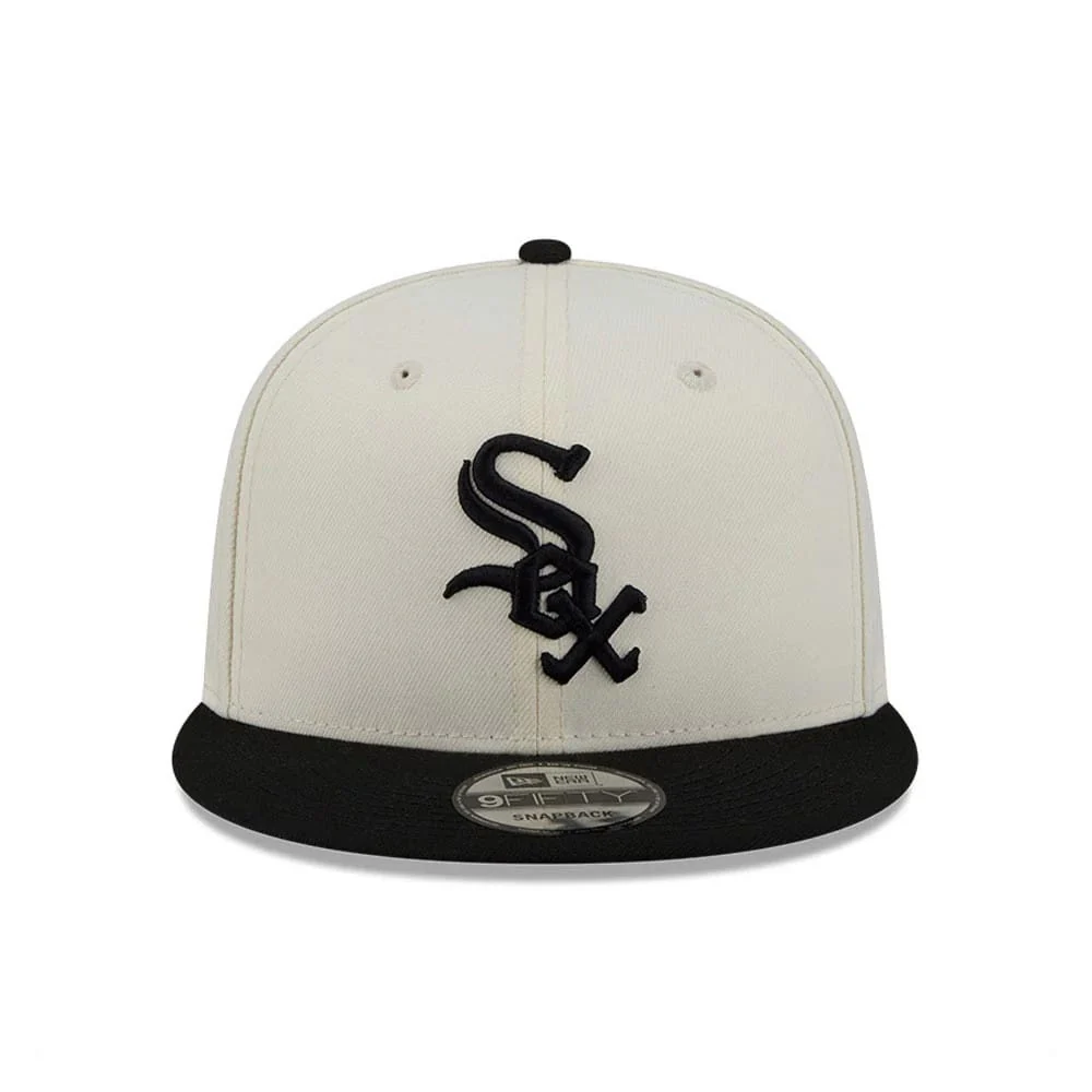 Chicago White Sox MLB Localized White 9FIFTY Snapback Adjustable Cap - Image 3