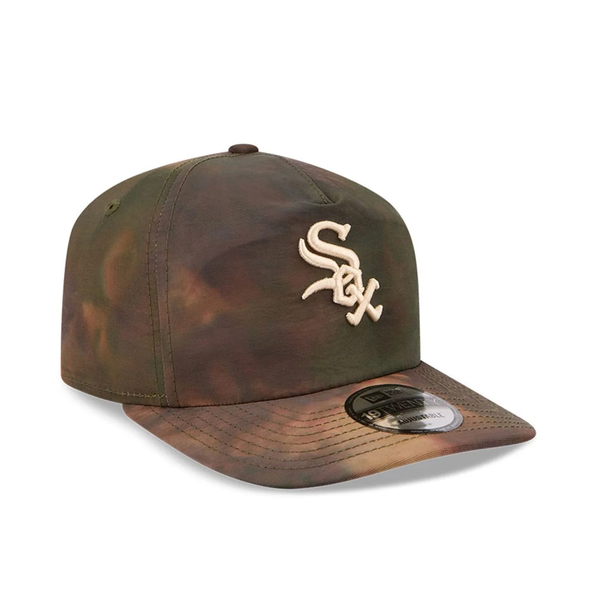 Chicago White Sox MLB Nylon Wash Dye Open Green 19TWENTY Adjustable Cap - Image 3