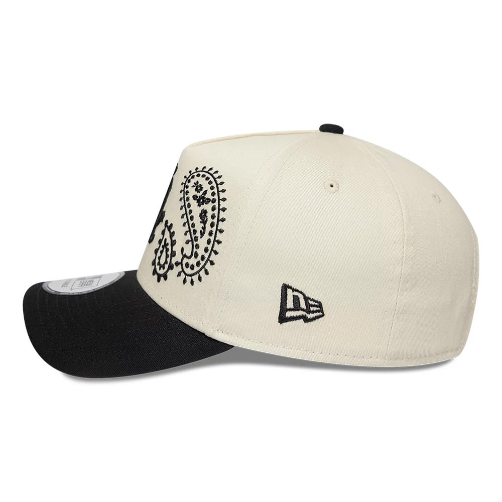 Chicago White Sox MLB Paisley Black 9FORTY E-Frame Adjustable Cap - Image 4