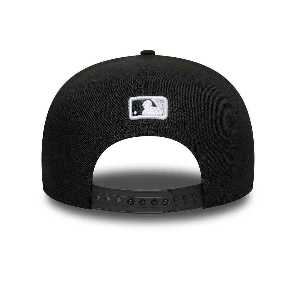 Chicago White Sox MLB Player Replica Black 9SEVENTY Stretch Snap Adjustable Cap - Image 4