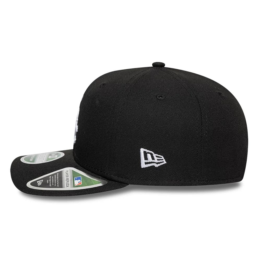 Chicago White Sox MLB Player Replica Black 9SEVENTY Stretch Snap Adjustable Cap - Image 7