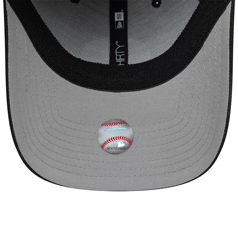Chicago White Sox MLB Ripstop Black 39THIRTY Stretch Fit Cap - Image 2