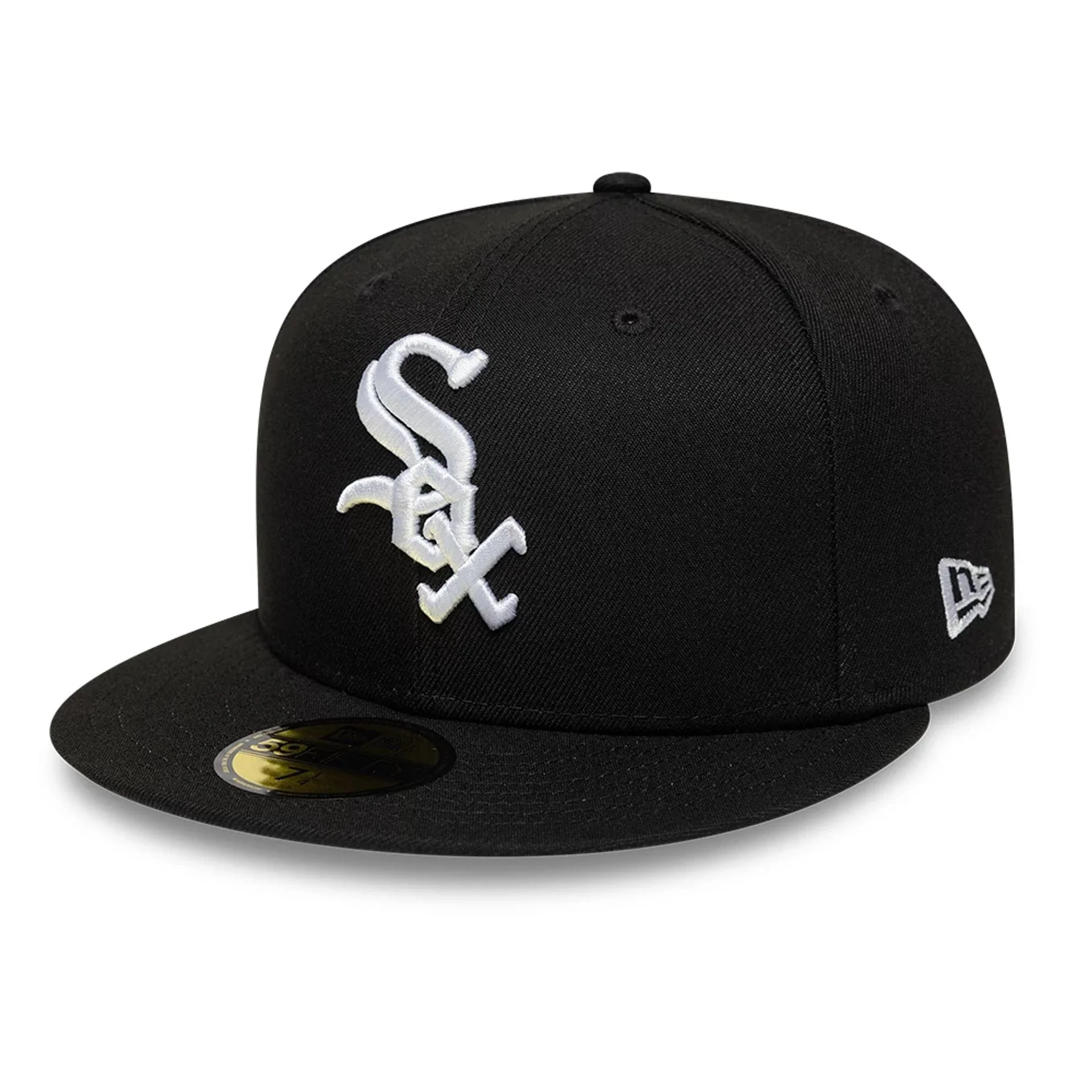 Chicago White Sox MLB Sidepatch Satin Lined Black 59FIFTY Fitted Cap - Image 4