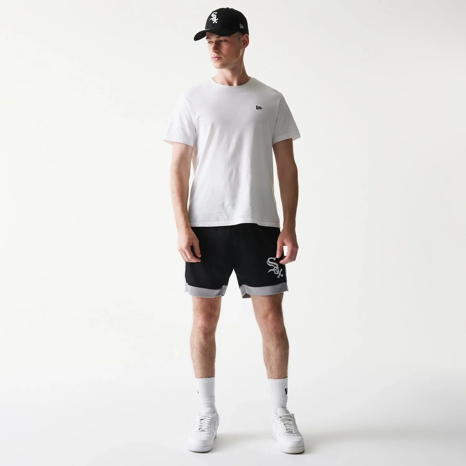 Chicago White Sox MLB Sport Classic Black Shorts - Image 8