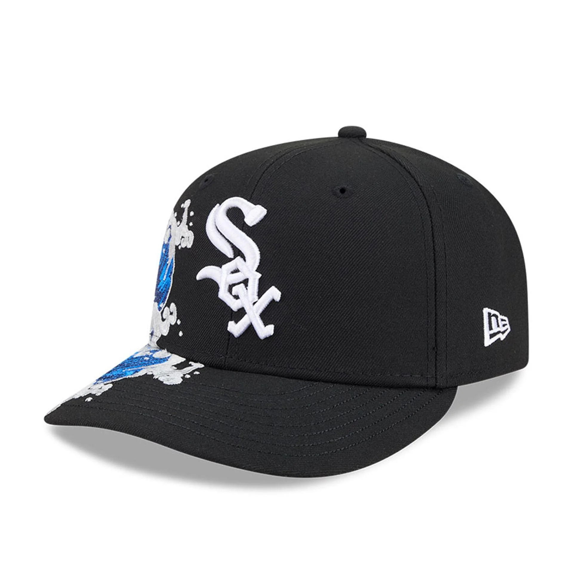 Chicago White Sox MLB Vissurf Black 9FIFTY Snapback Adjustable Cap - Image 4